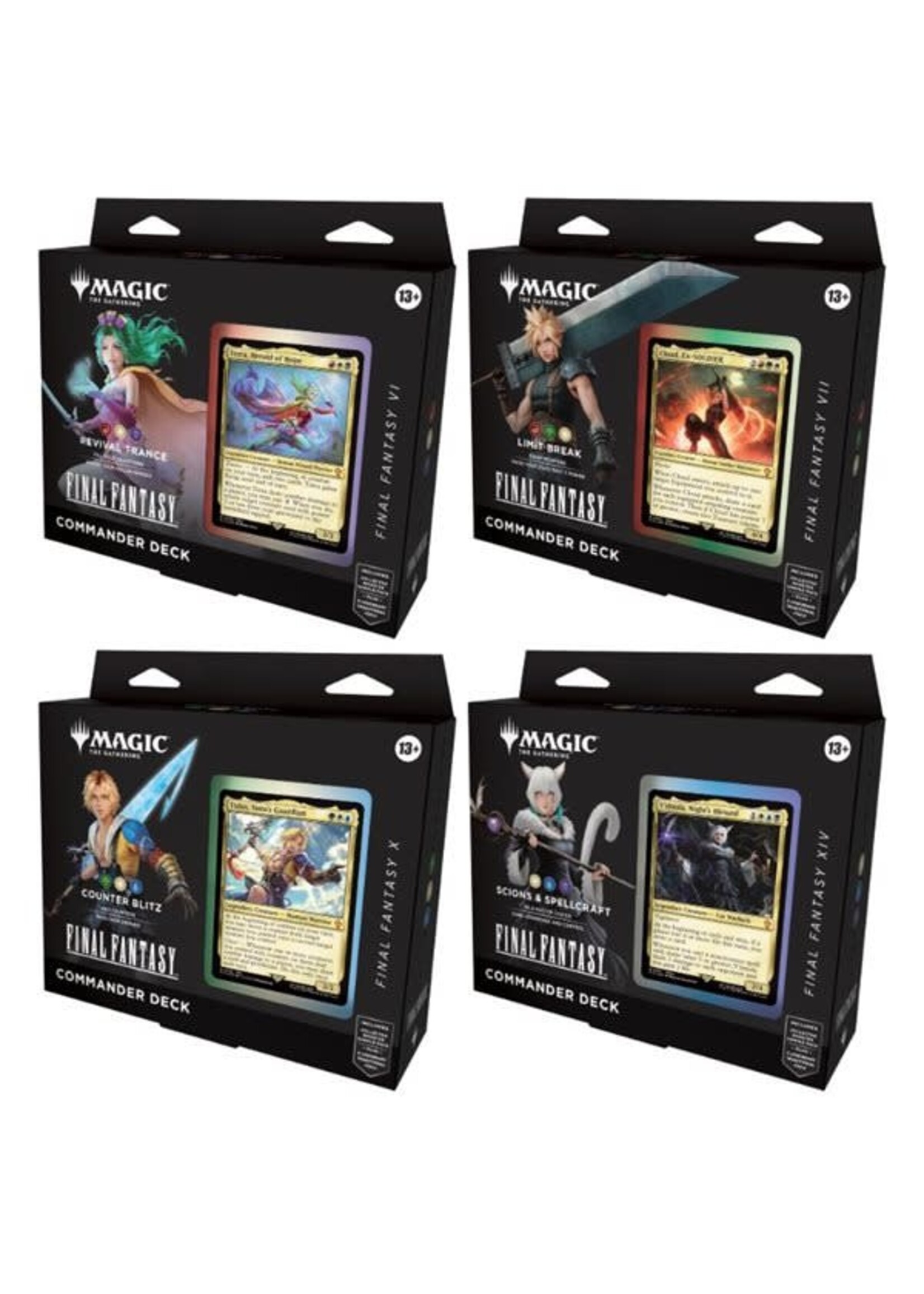 MTG FINAL FANTASY COMMANDER DECK