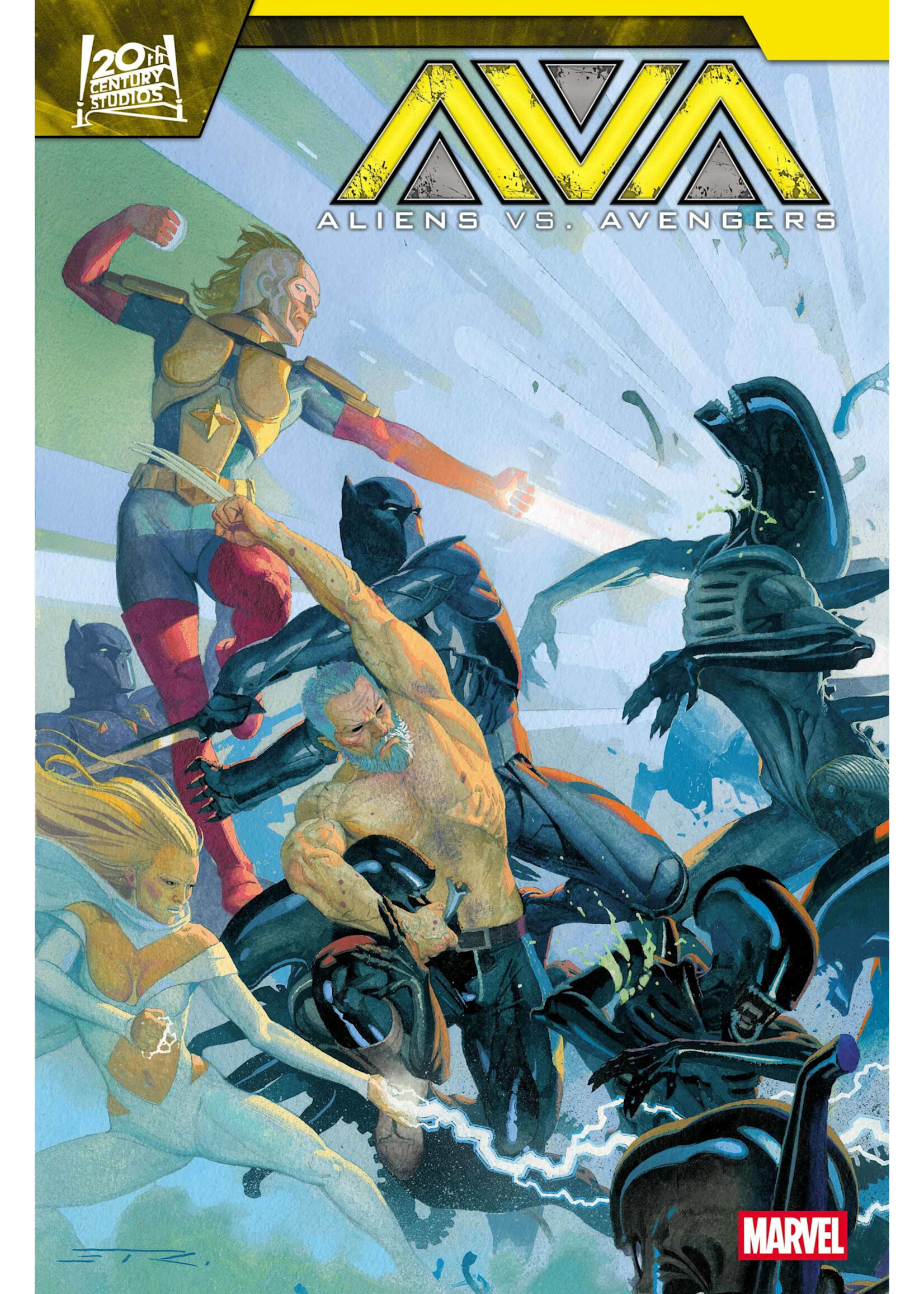 MARVEL COMICS ALIENS VS AVENGERS (2024) #4