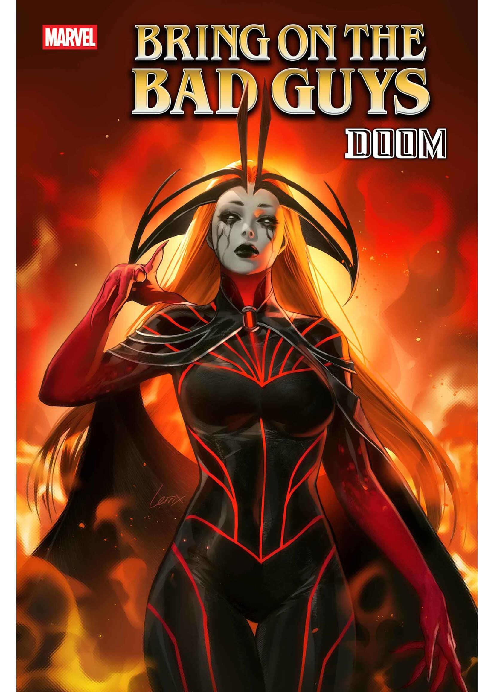 MARVEL COMICS BRING ON THE BAD GUYS DOOM (2025) #1 LEIRIX VAR