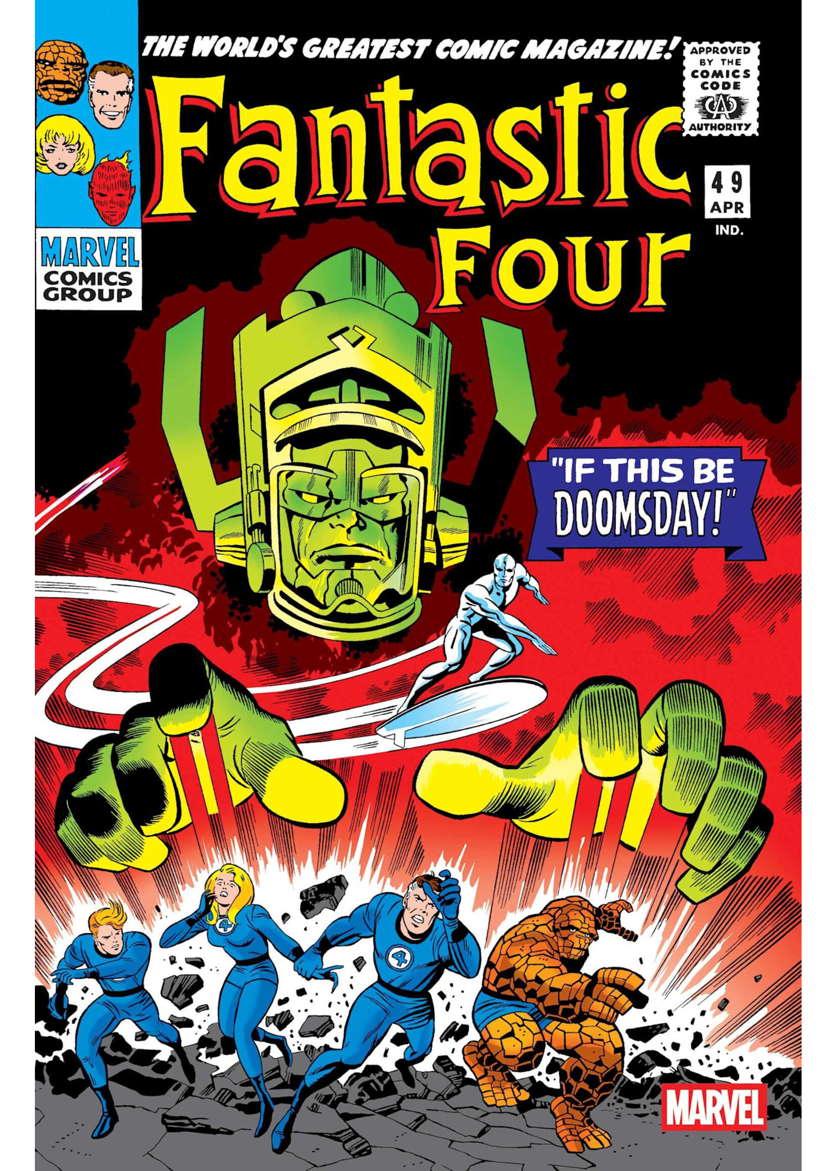 MARVEL COMICS FANTASTIC FOUR #49 FACSIMILE EDITION