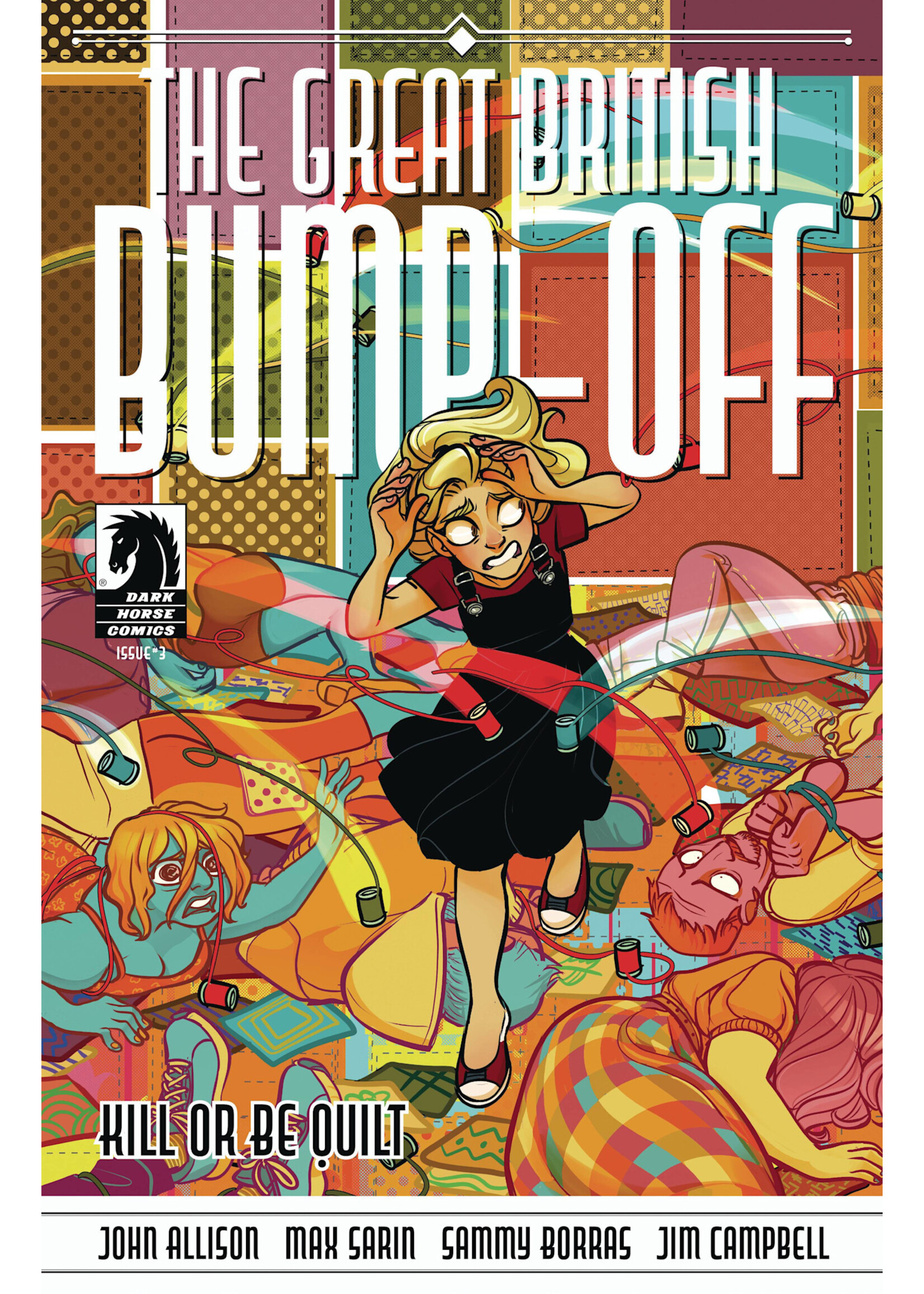 DARK HORSE GREAT BRITISH BUMP-OFF KILL OR BE QUILT #3 CVR A