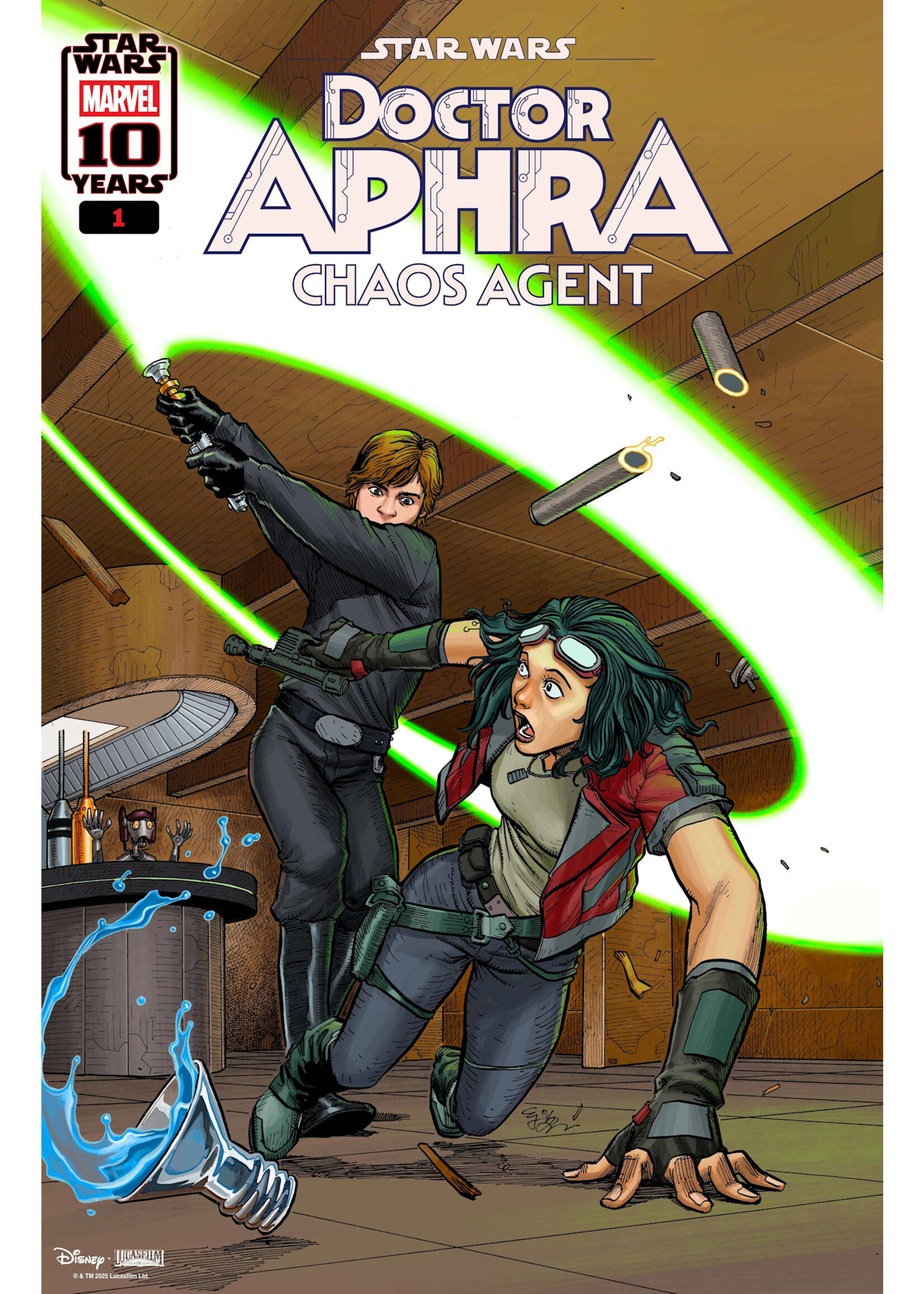 MARVEL COMICS STAR WARS DOCTOR APHRA CHAOS AGENT (2025) #1