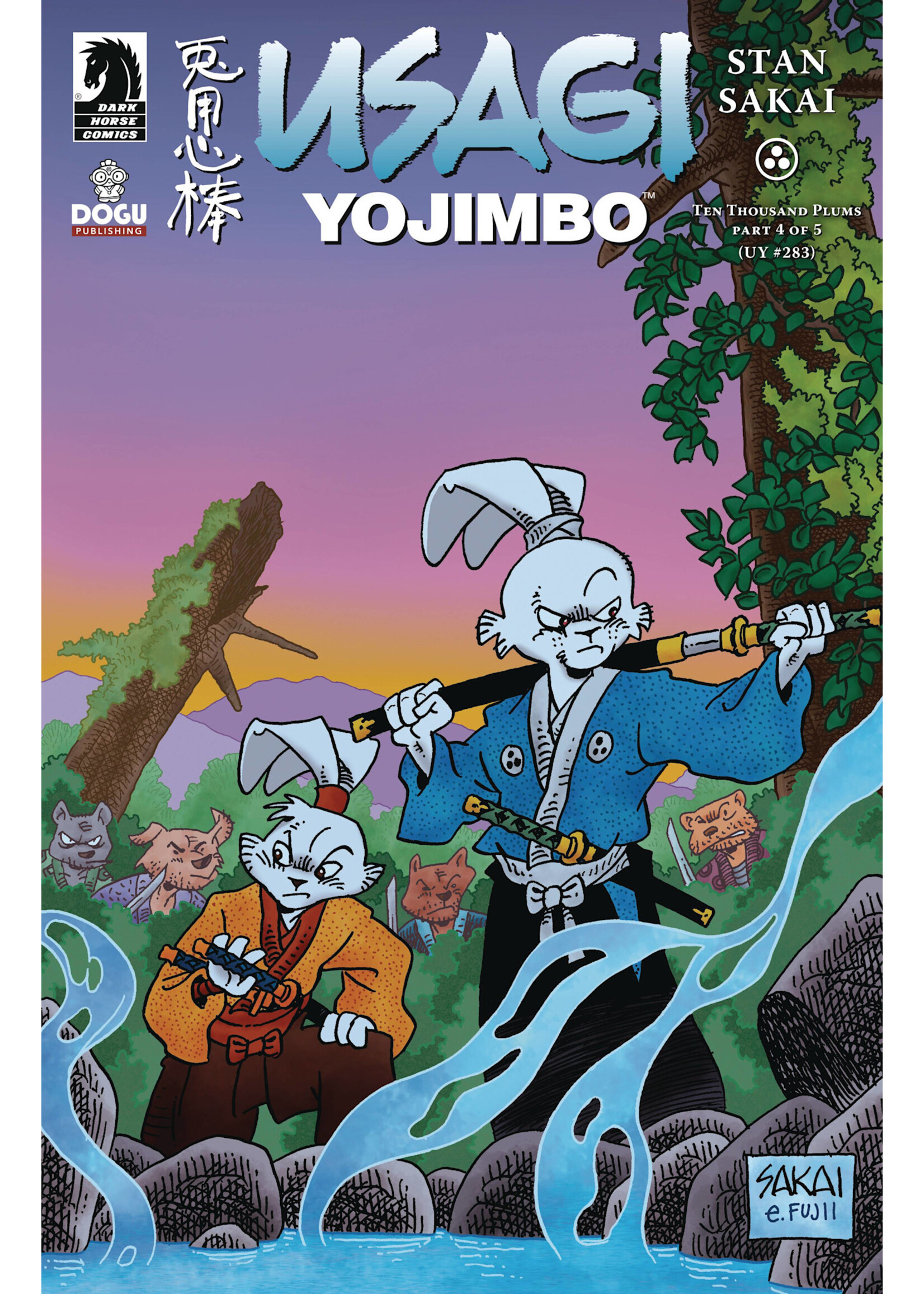 DARK HORSE USAGI YOJIMBO TEN THOUSAND PLUMS #4 CVR A
