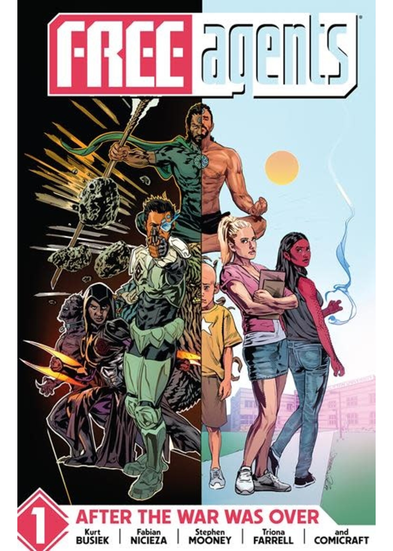 IMAGE COMICS FREE AGENTS TP VOL 01