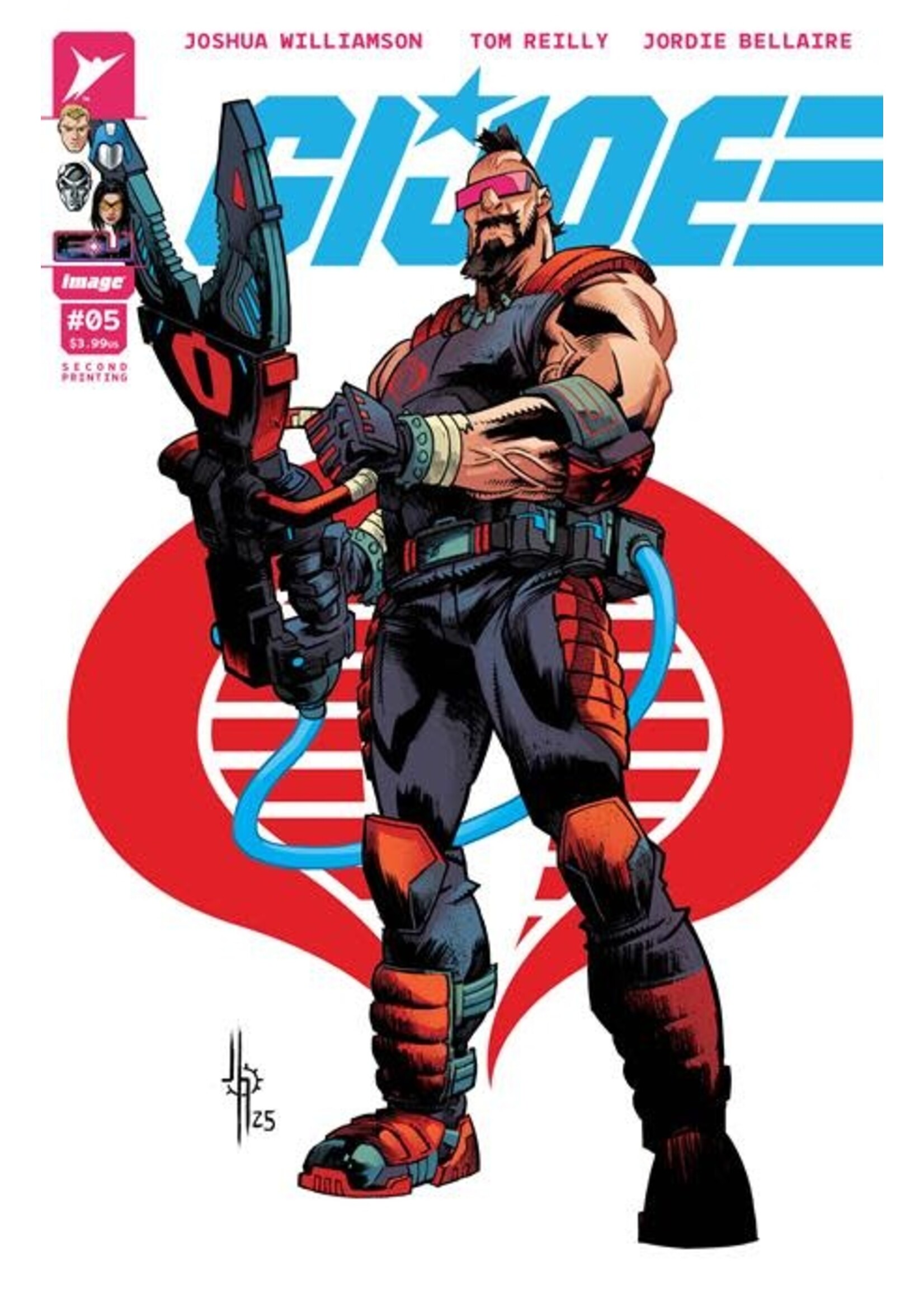 IMAGE COMICS GI JOE (2024) #5 2ND PTG CVR B HOWARD