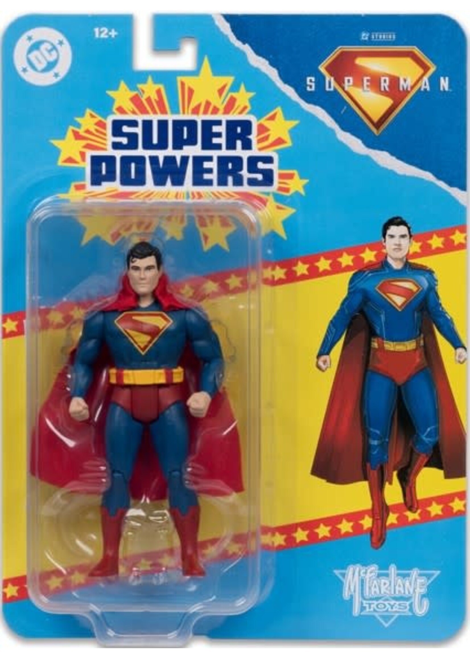 DC DIRECT - SUPER POWERS 5" FIG WV12 SUPERMAN MOVIE - SUPERMAN
