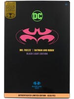 DC MULTIVERSE 7" - MR. FREEZE (BATMAN AND ROBIN) (BLACK LIGHT) (GOLD LABEL)