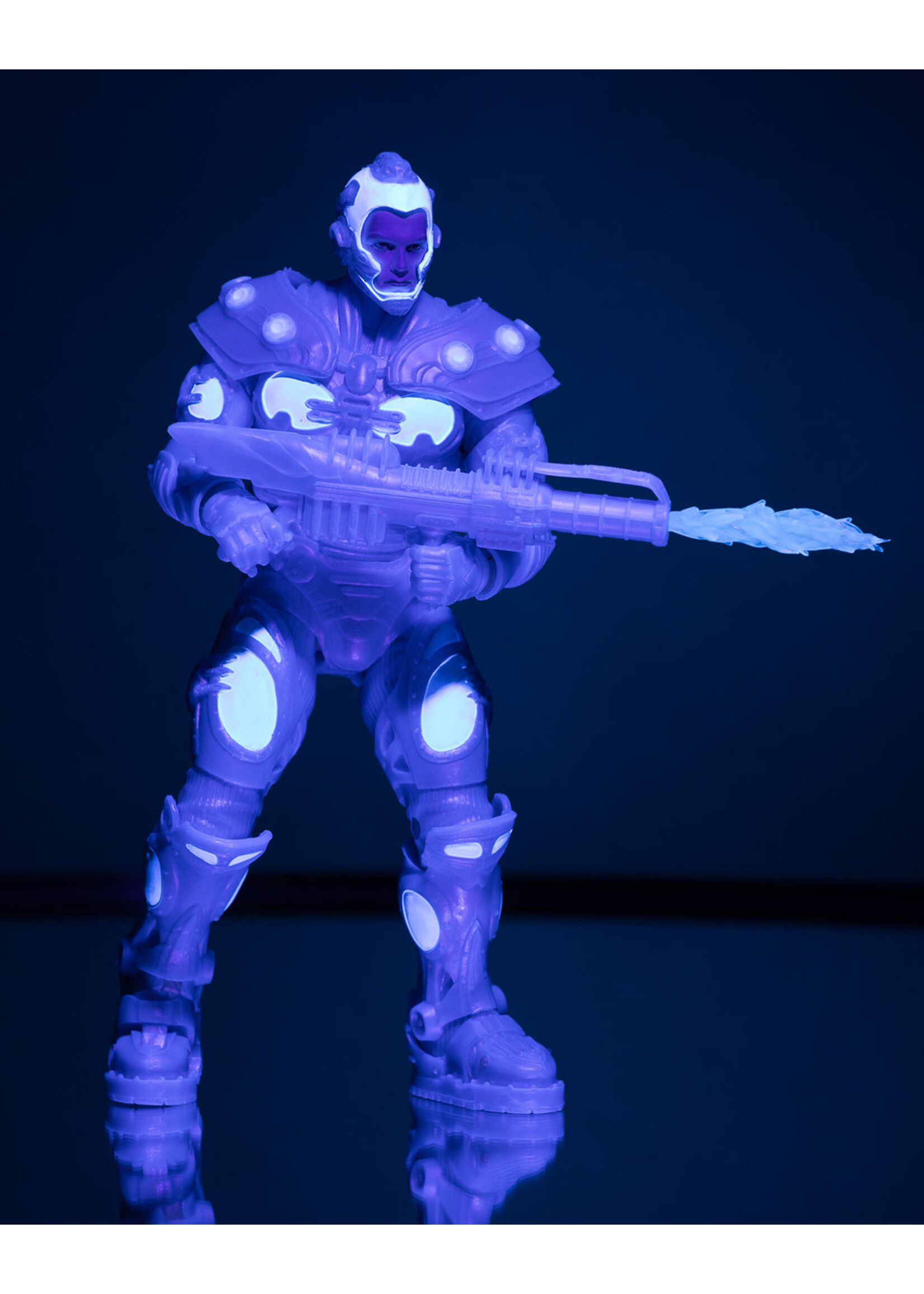DC MULTIVERSE 7" - MR. FREEZE (BATMAN AND ROBIN) (BLACK LIGHT) (GOLD LABEL)