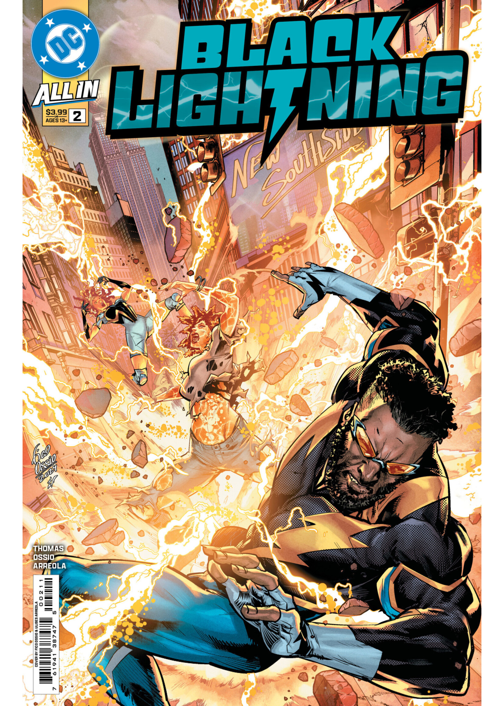 DC COMICS BLACK LIGHTNING #2
