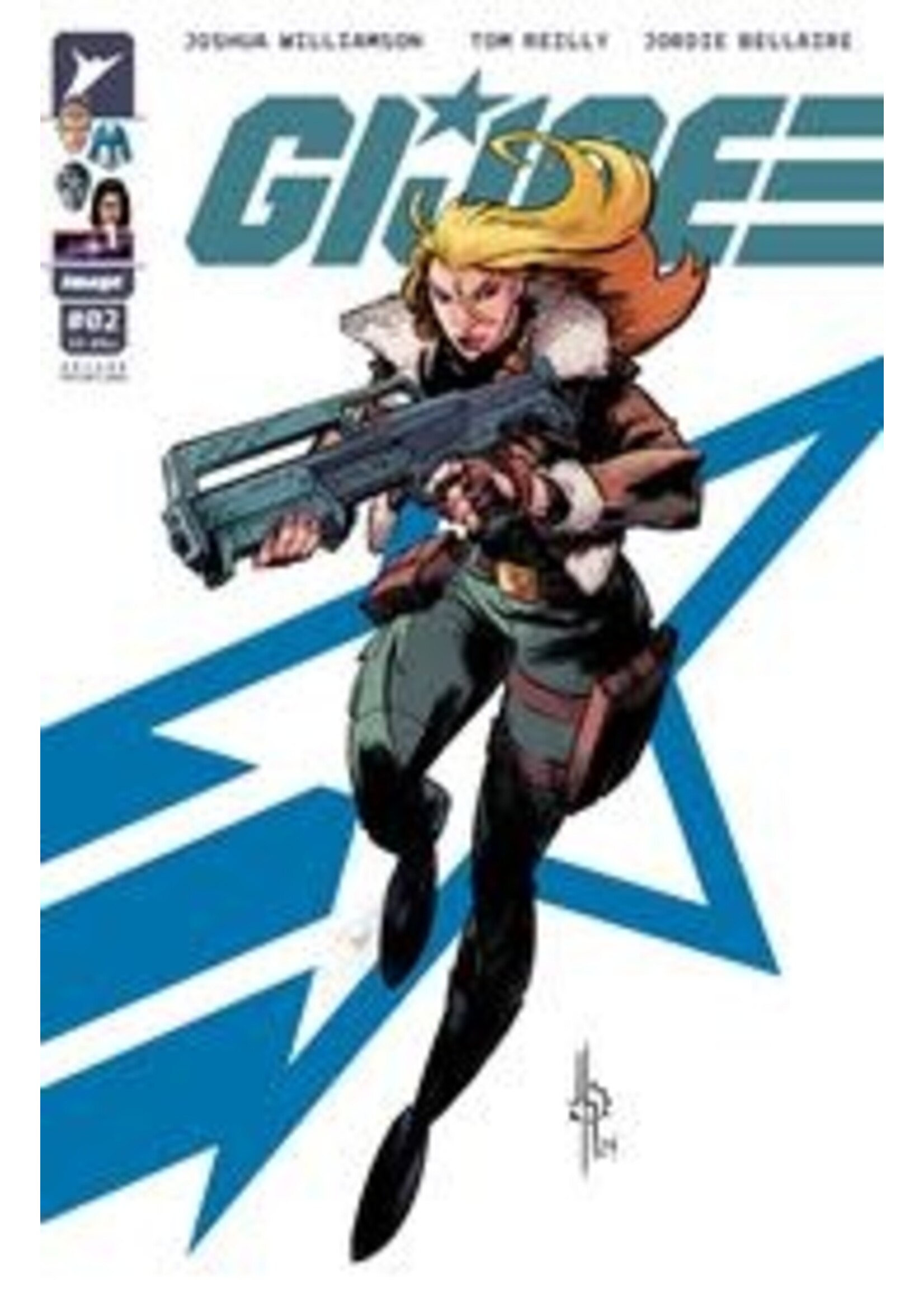 DC COMICS GI JOE (2024) #2 2ND PTG CVR A JASON HOWARD GI JOE