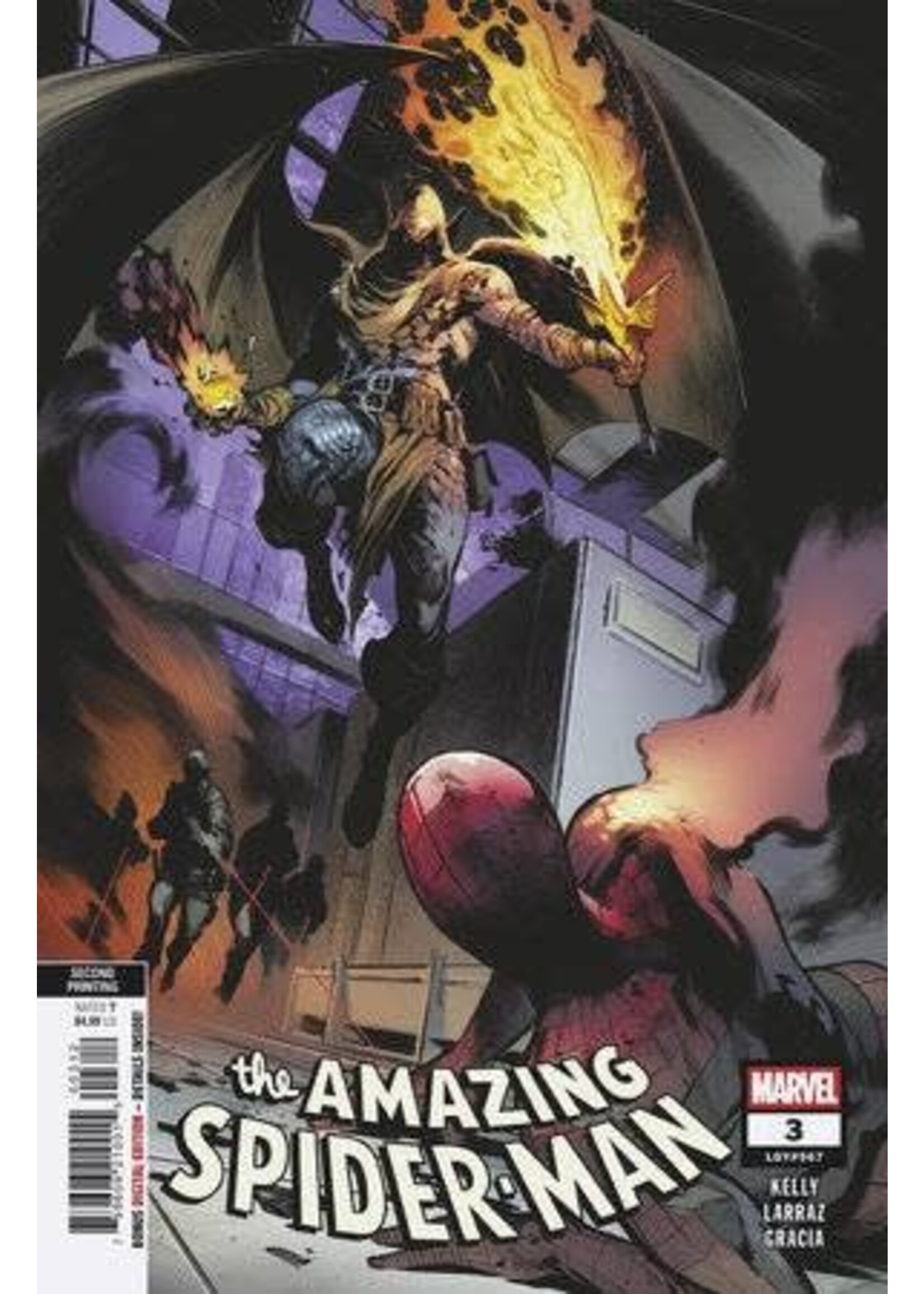 MARVEL COMICS AMAZING SPIDER-MAN (2025) #3 LARRAZ 2ND PRINT