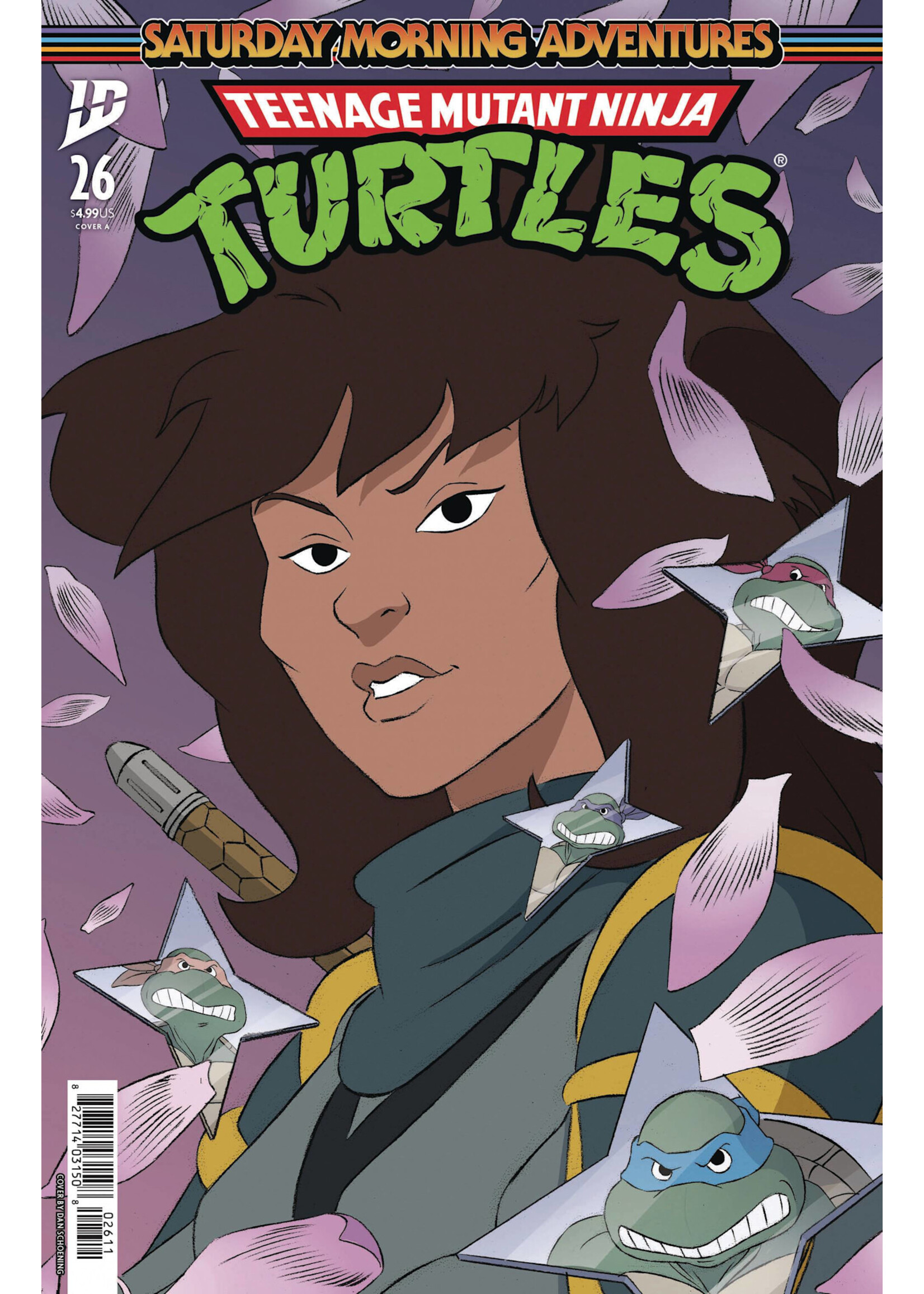 IDW PUBLISHING TMNT SATURDAY MORNING ADVENTURES (2023) #26 CVR A SCHOENING