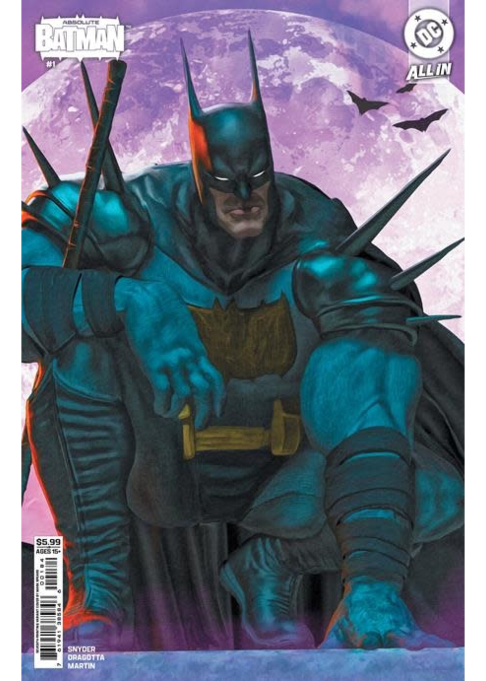 DC COMICS ABSOLUTE BATMAN (2024) #1 7TH PRINT CVR B