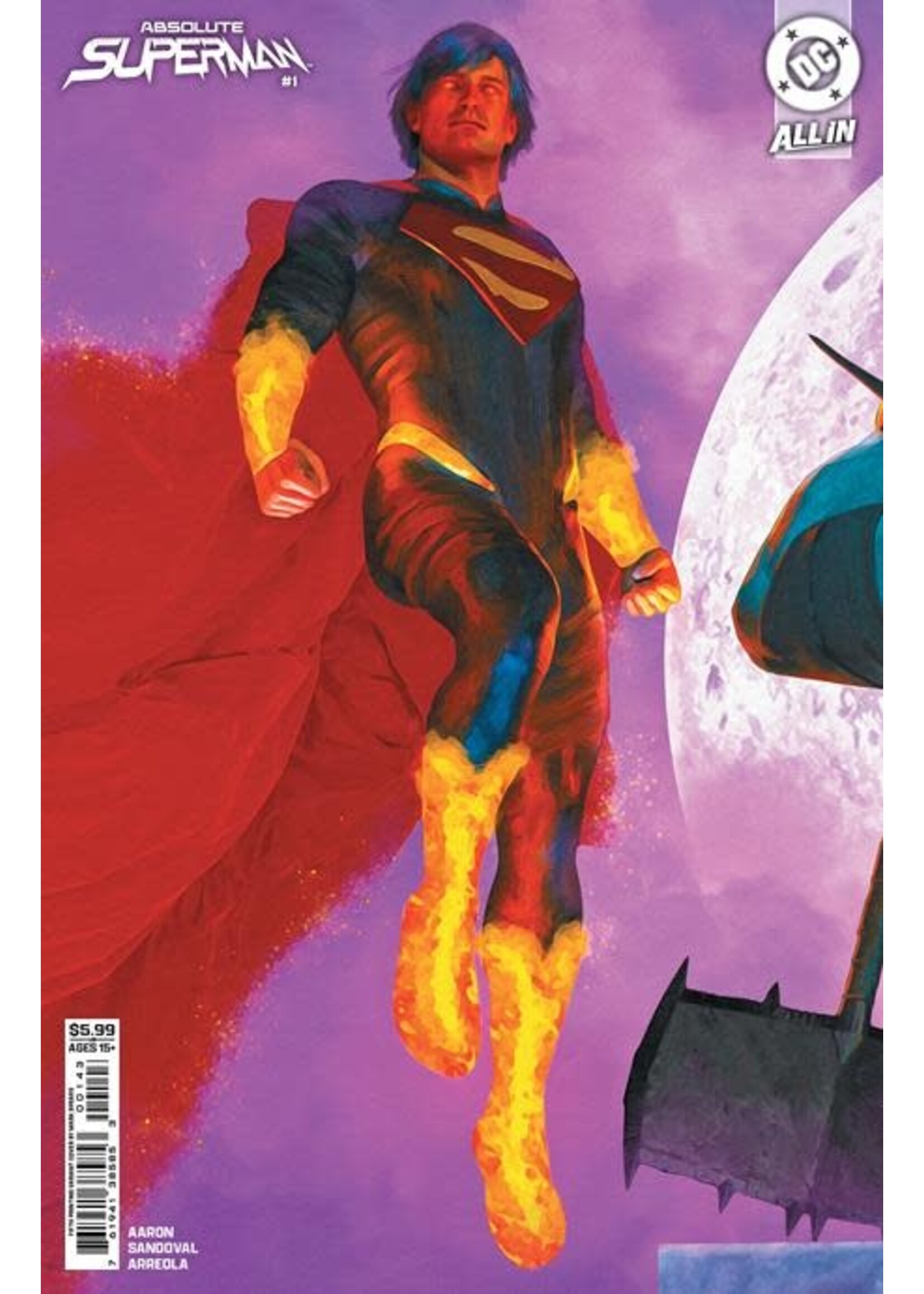 DC COMICS ABSOLUTE SUPERMAN (2024) #1 5TH PRINT CVR B