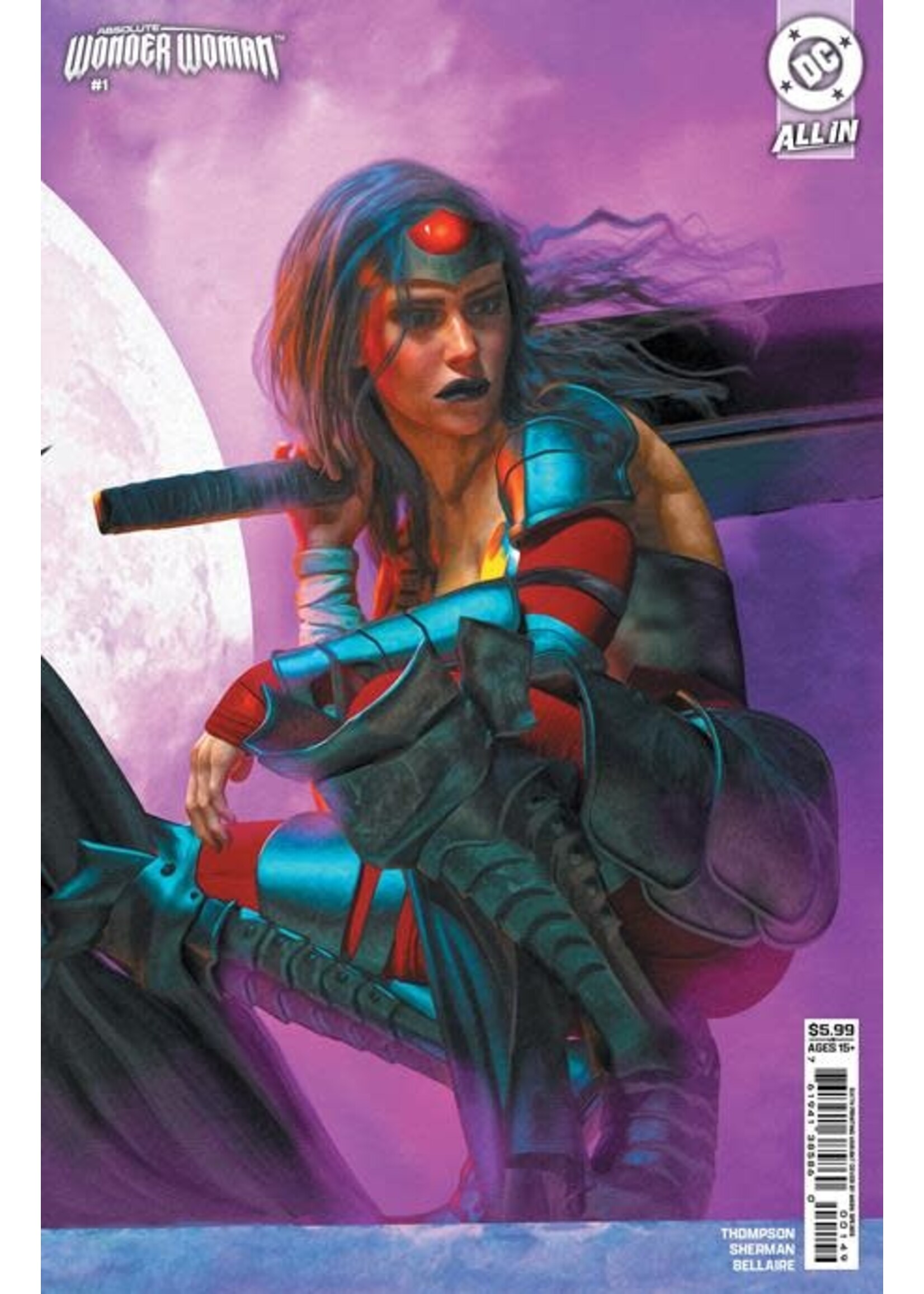 DC COMICS ABSOLUTE WONDER WOMAN (2024) #1 6TH PRINT CVR B