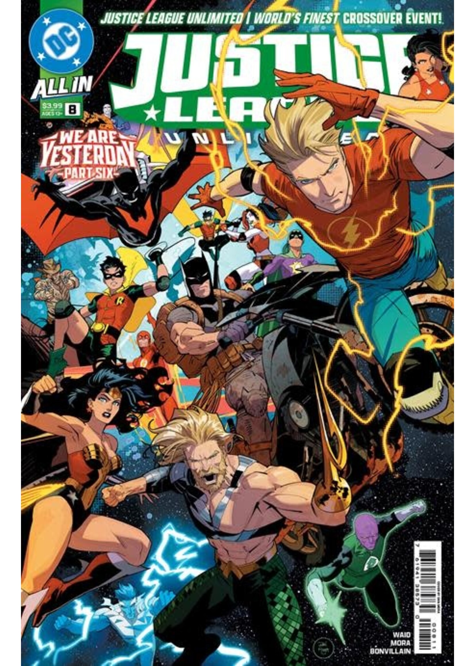 DC COMICS JUSTICE LEAGUE UNLIMITED (2024) #8 CVR A MORA