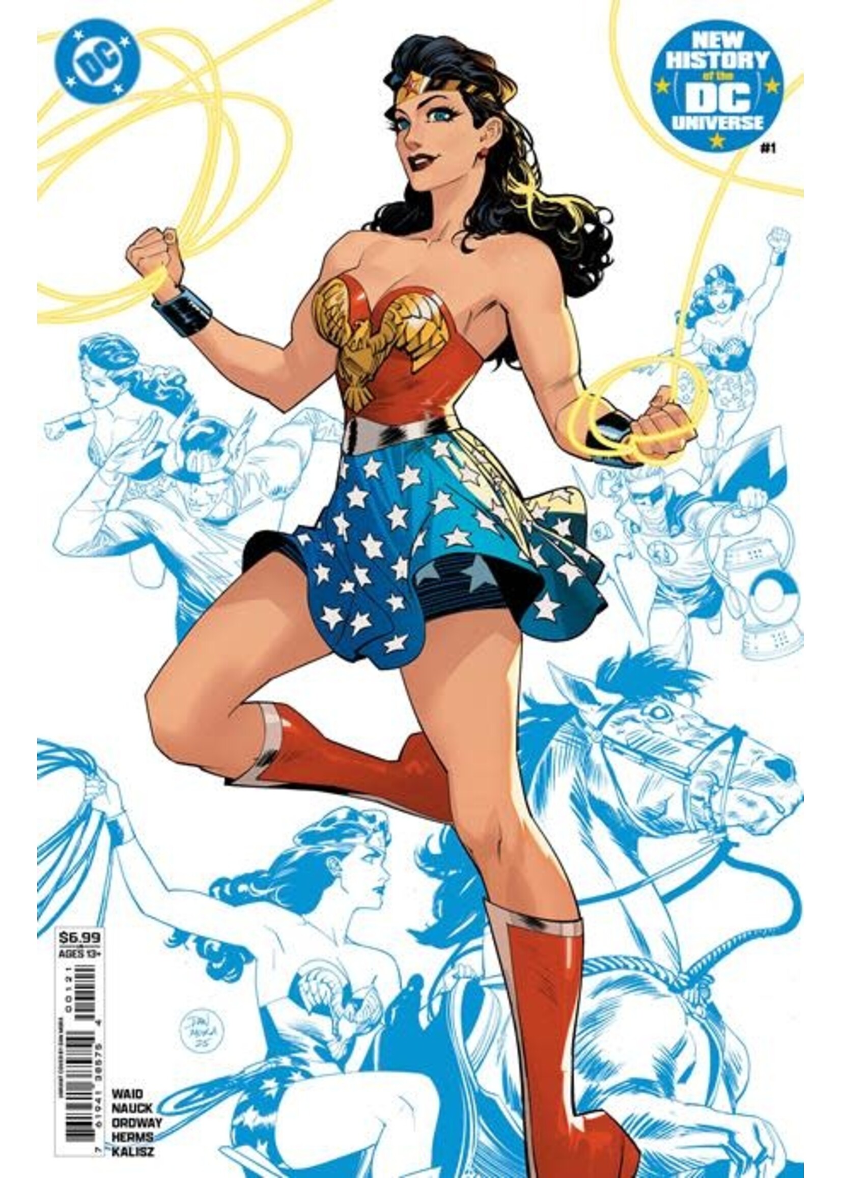 DC COMICS NEW HISTORY OF THE DC UNIVERSE #1 (OF 4) CVR B MORA