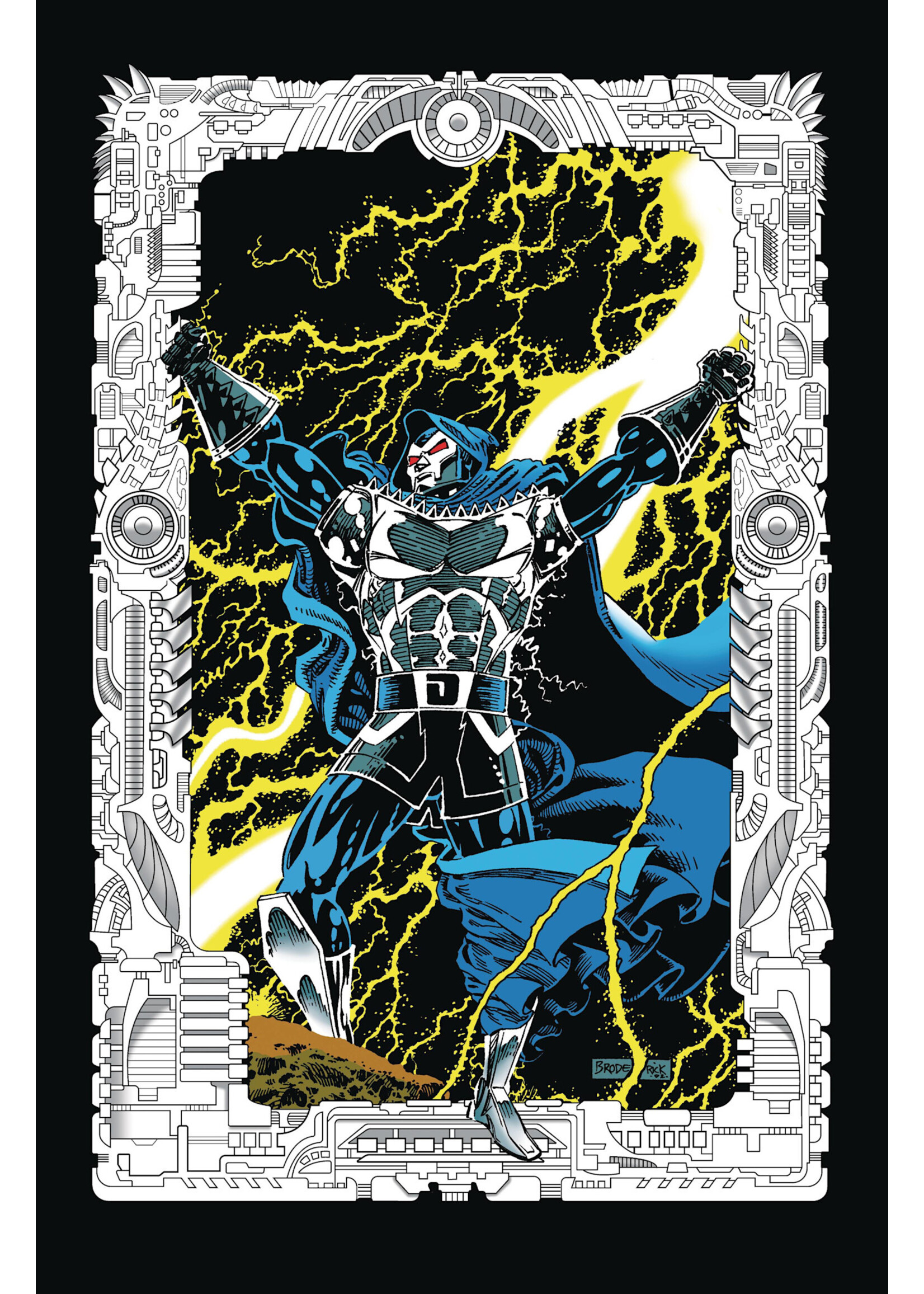 MARVEL COMICS FANTASTIC FOUR/DOOM 2099 OMNIBUS HC BRODERICK CVR