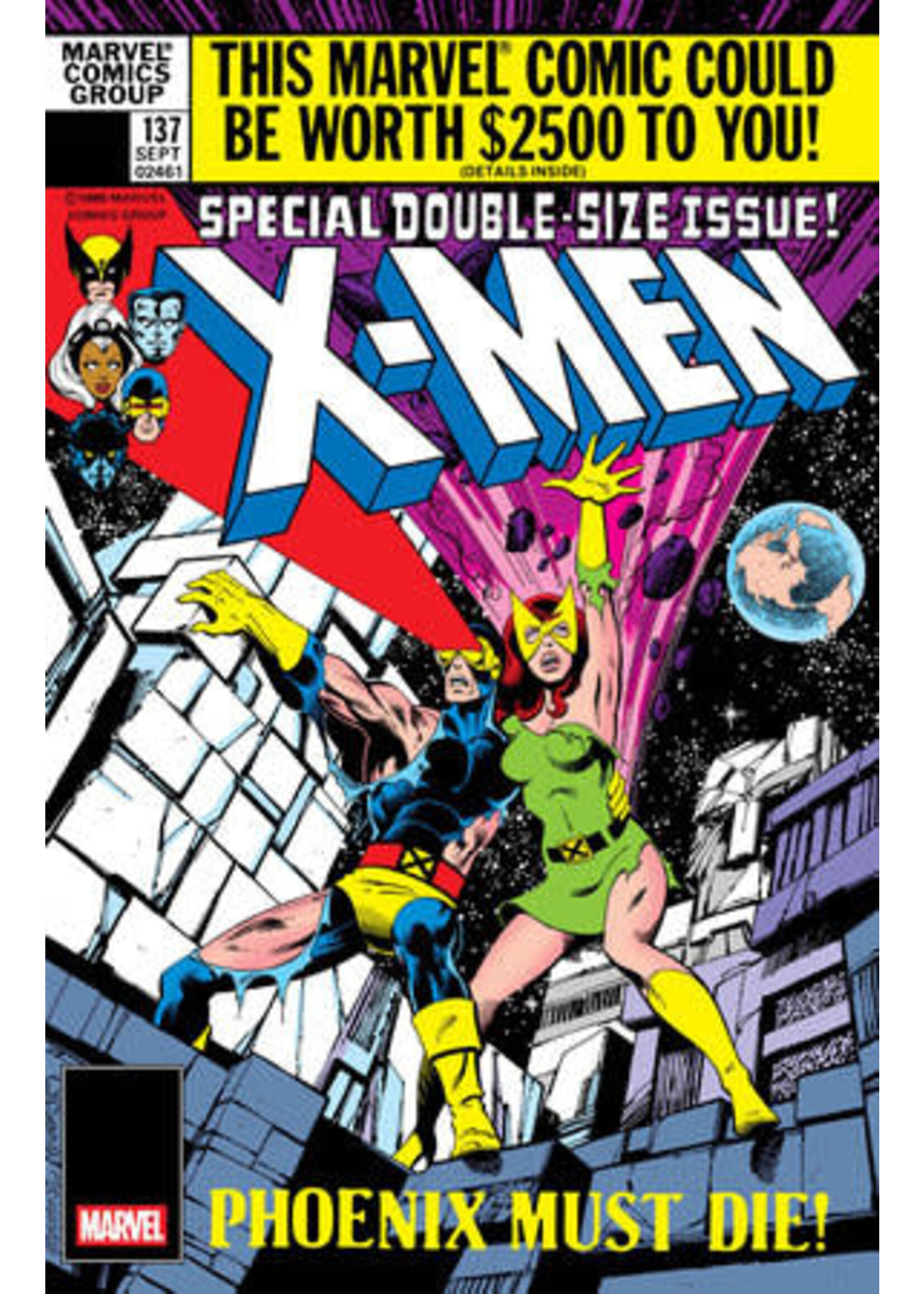 MARVEL COMICS X-MEN #137 FACSIMILE EDITION POSTER