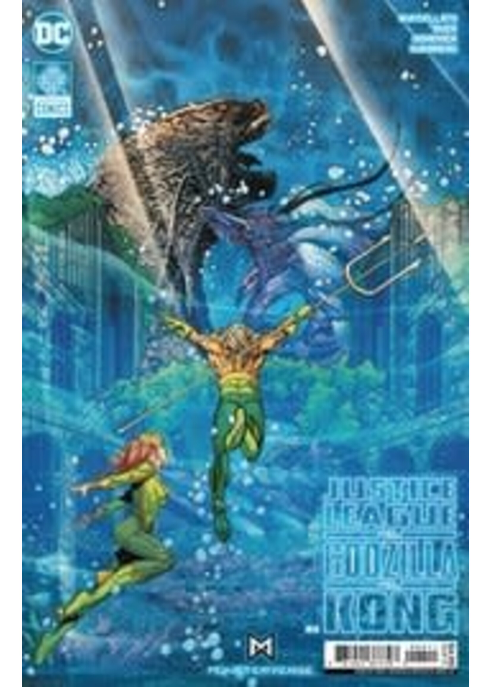 DC COMICS JL VS GODZILLA VS KONG complete 7 issue series