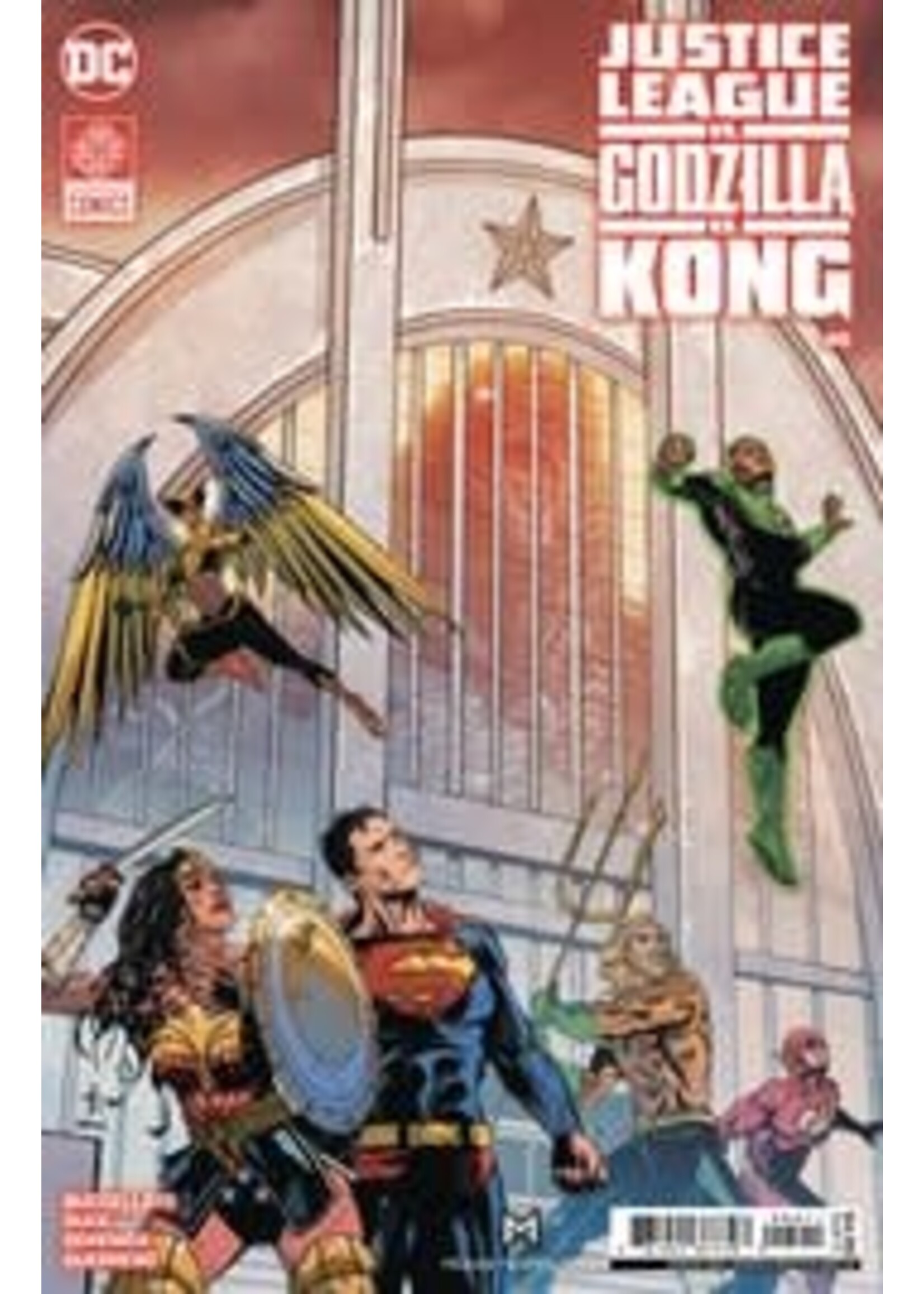 DC COMICS JL VS GODZILLA VS KONG complete 7 issue series