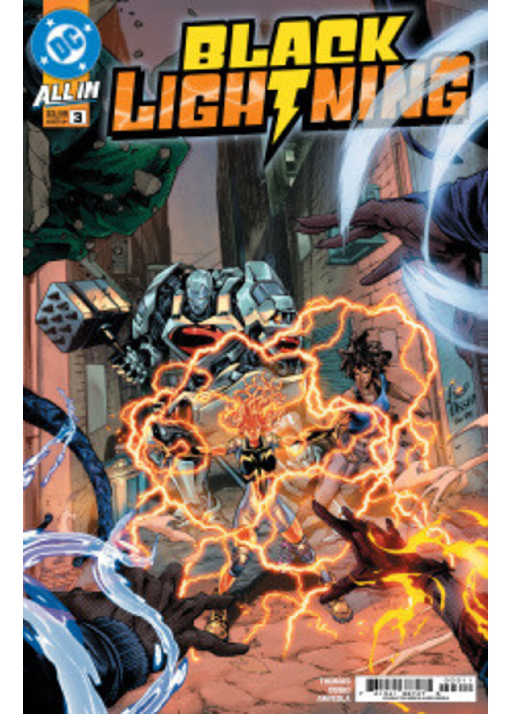 DC COMICS BLACK LIGHTNING (2024) complete 5 issue series