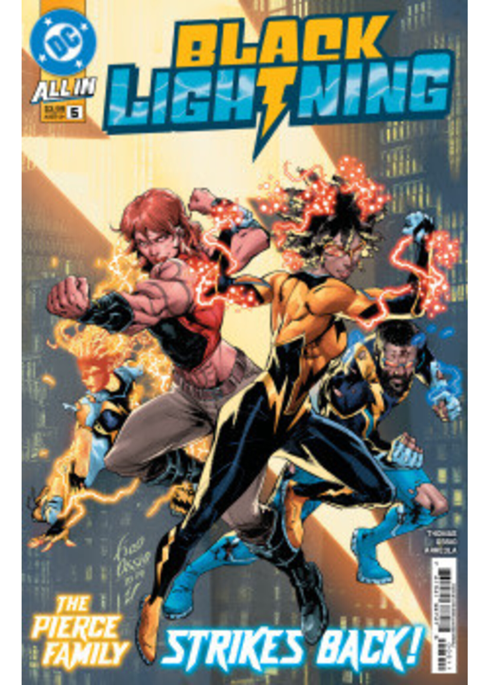 DC COMICS BLACK LIGHTNING (2024) complete 5 issue series