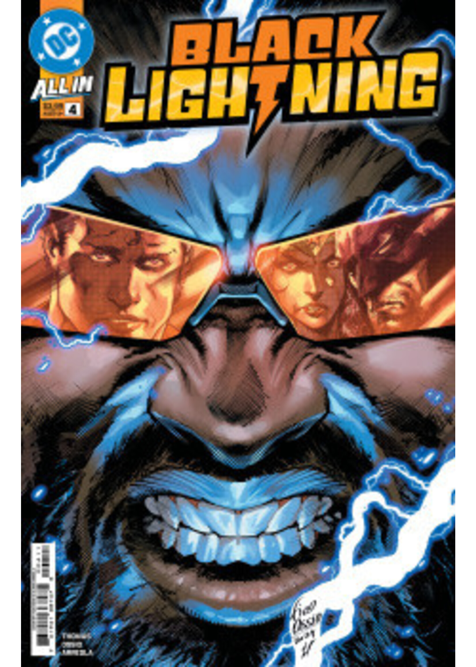 DC COMICS BLACK LIGHTNING (2024) complete 5 issue series