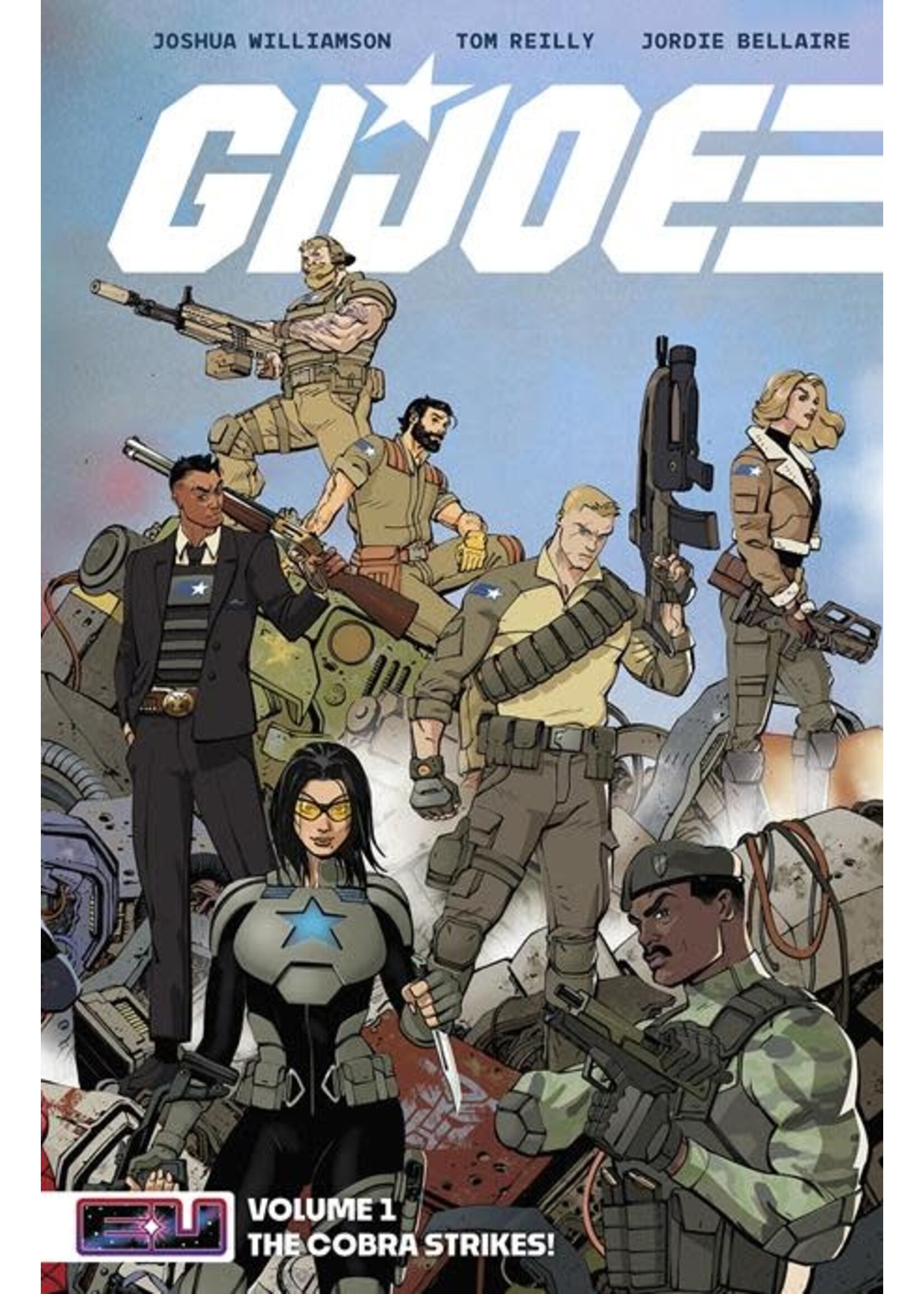 IMAGE COMICS GI JOE TP VOL 01 THE COBRA STRIKES TOM REILLY CVR