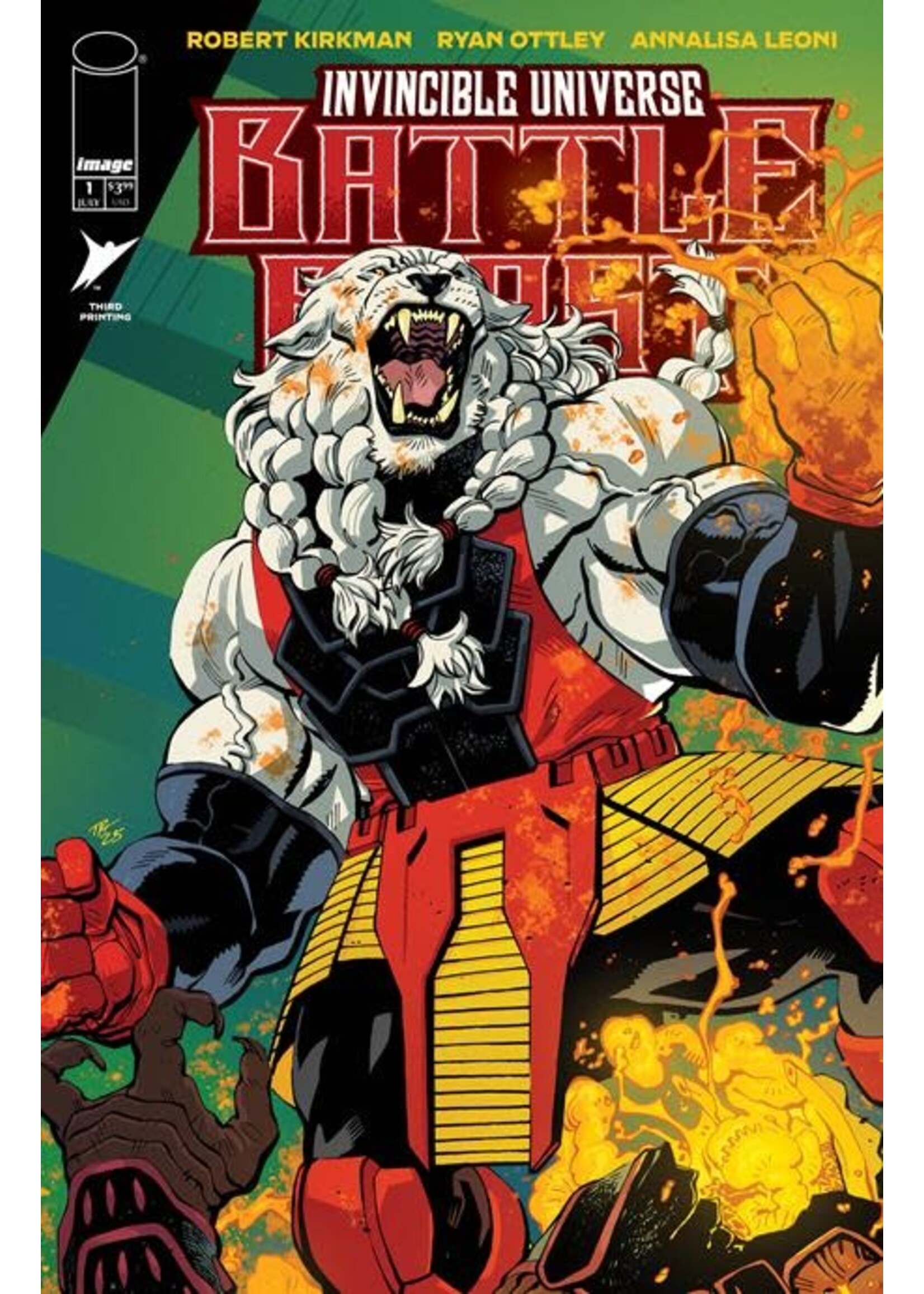 IMAGE COMICS INVINCIBLE UNIVERSE BATTLE BEAST #1 3RD PTG