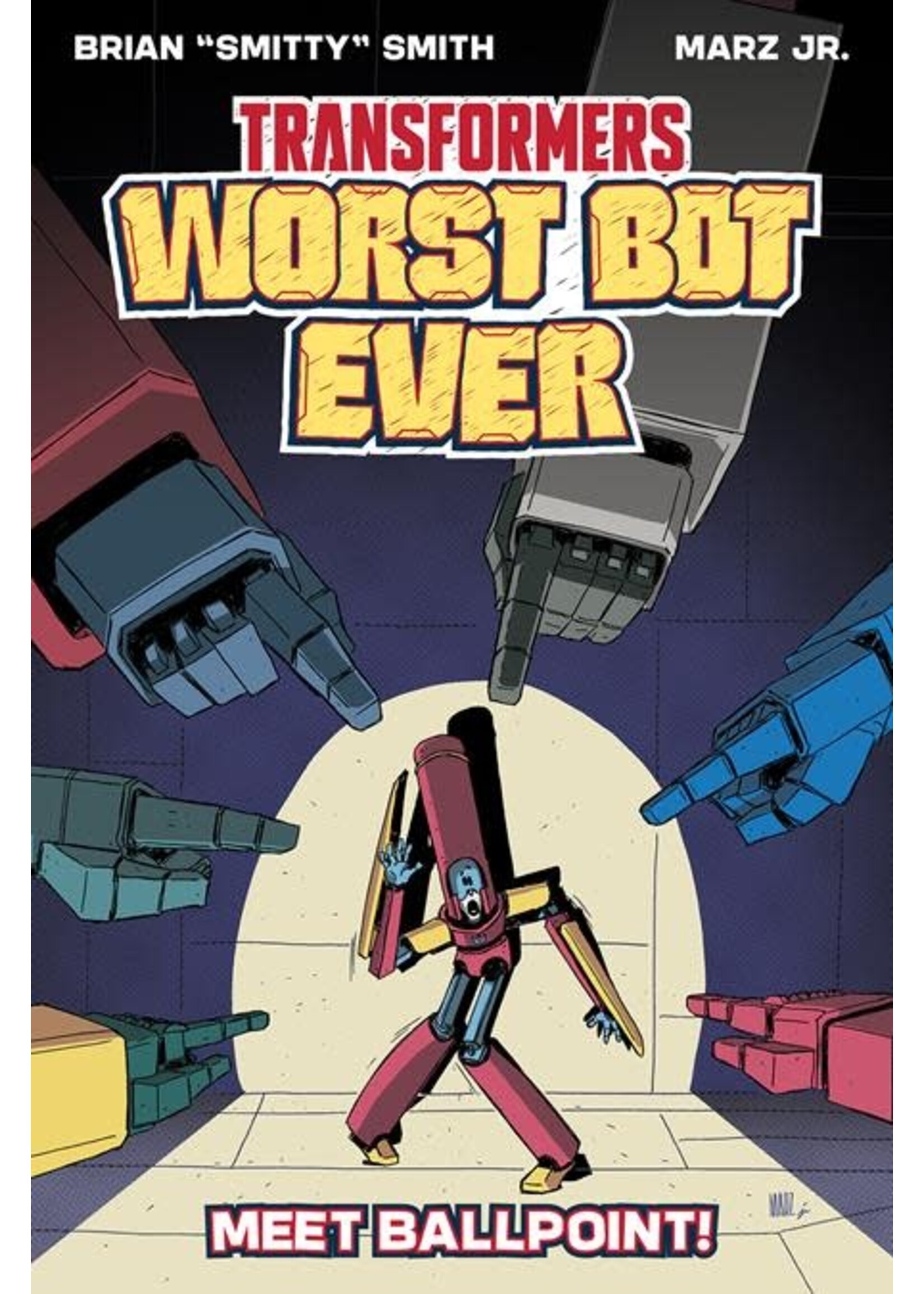 IMAGE COMICS TRANSFORMERS WORST BOT EVER TP OGN MEET BALLPOINT