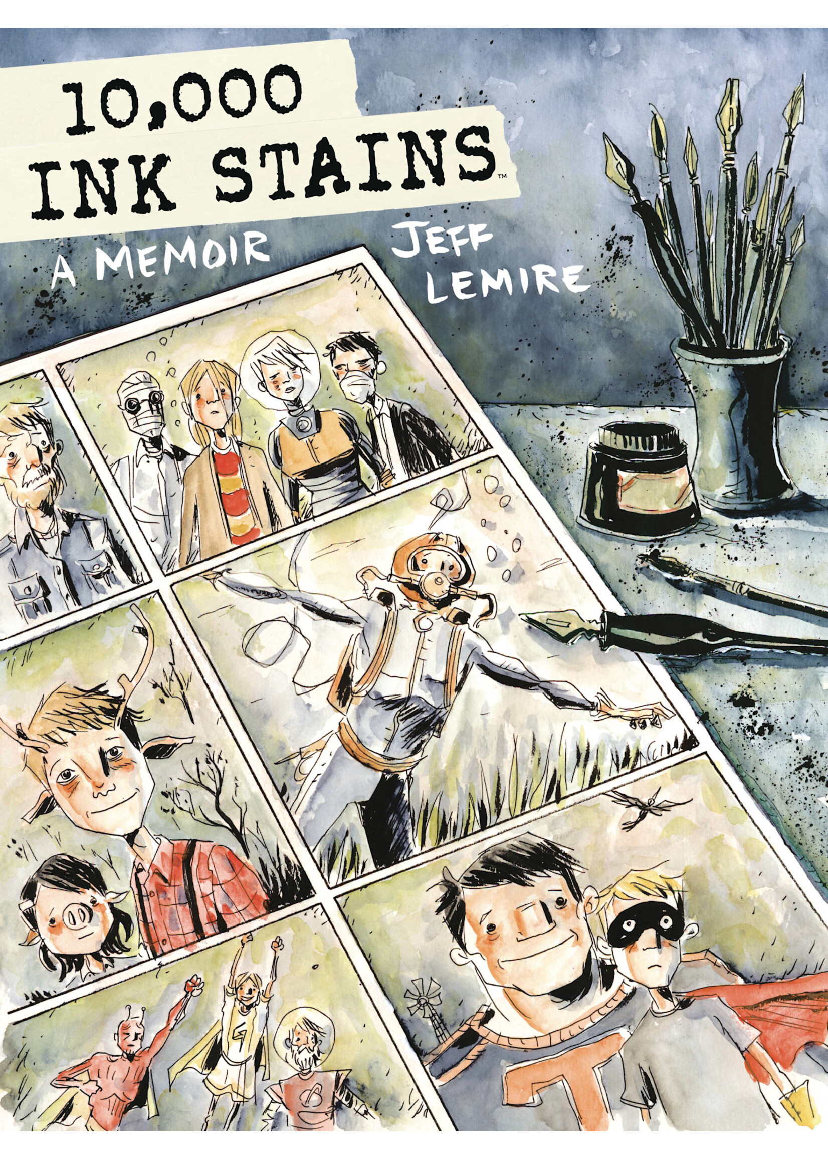 DARK HORSE 10,000 INK STAINS A MEMOIR GN