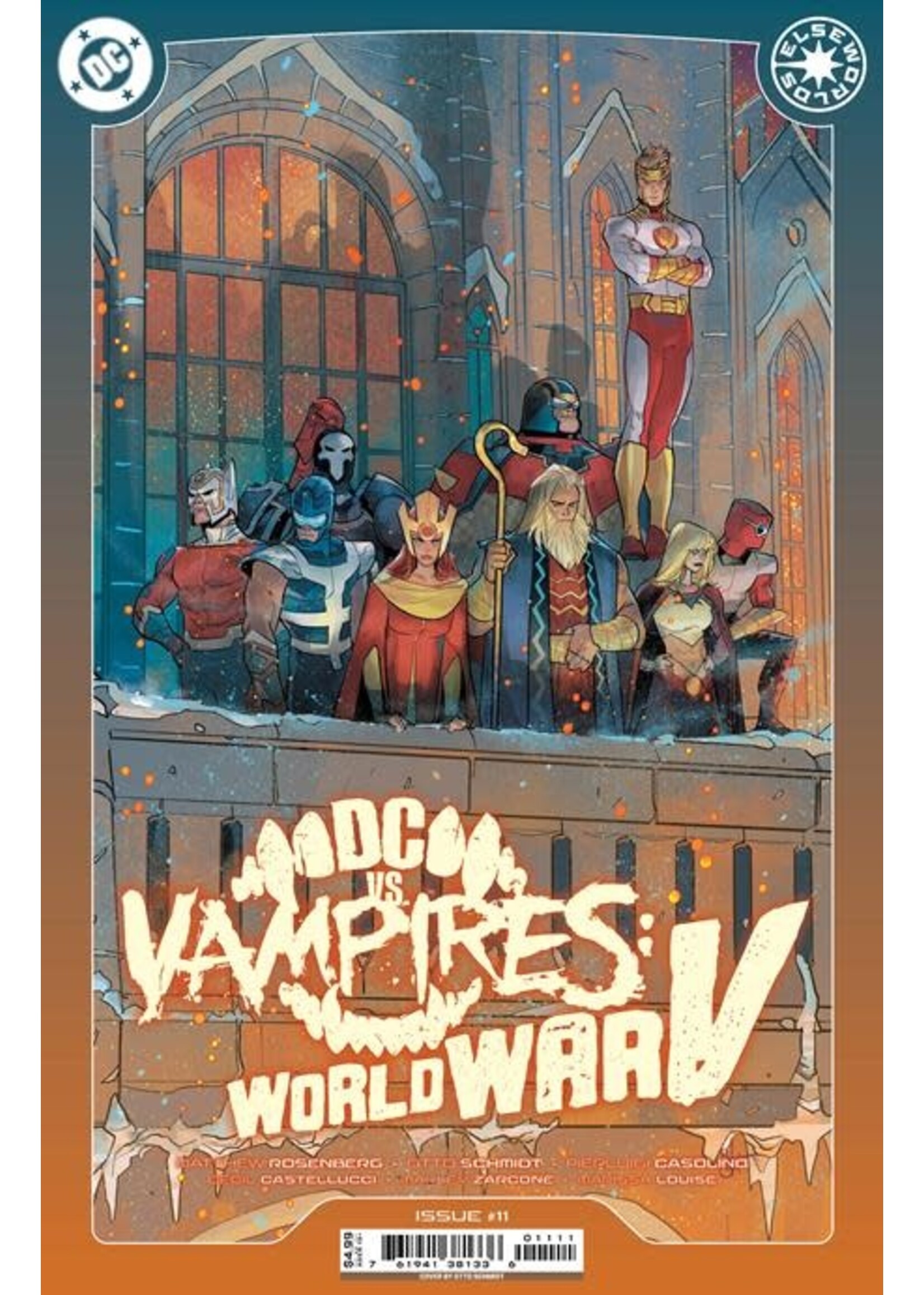DC COMICS DC VS VAMPIRES WORLD WAR V #11 (OF 12) CVR A SCHMIDT