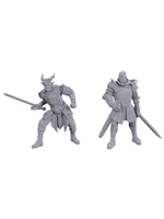 DND UNPAINTED MINIS BALDUR'S GATE 3 ULDER RAVENGARD & ZEVLOR