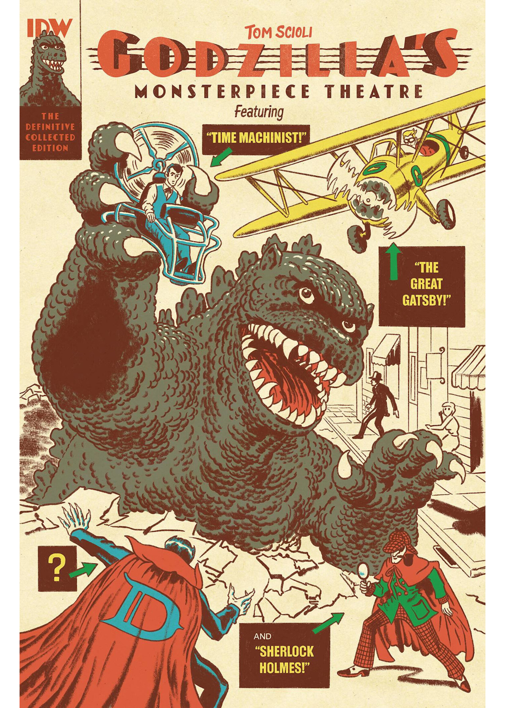 IDW PUBLISHING GODZILLA MONSTERPIECE THEATRE TP