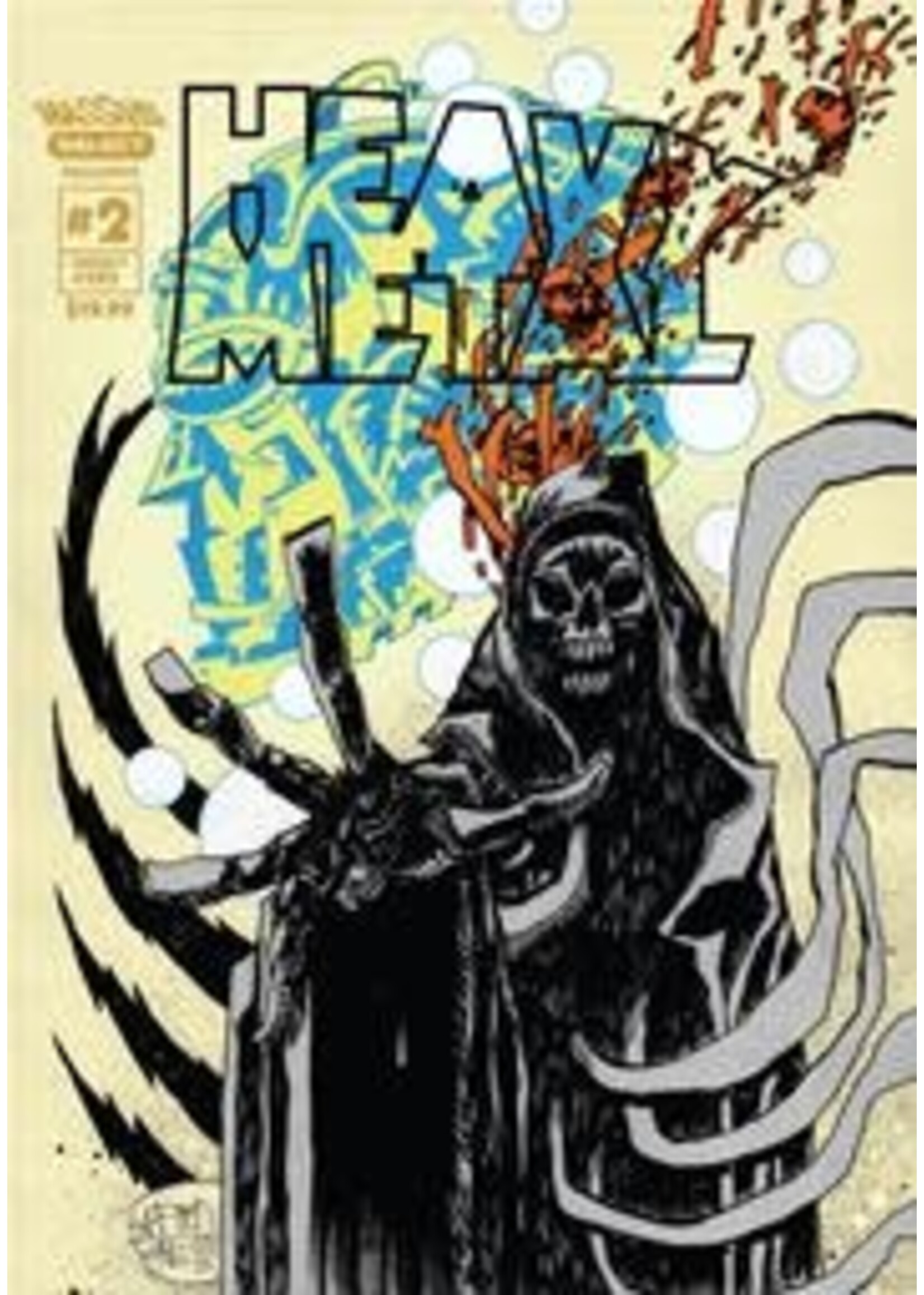MASSIVE PUBLISHING HEAVY METAL MAGAZINE (2025) #2 CVR D JIM MAHFOOD MASSIVE SELECT EXCLUSIVE VAR (MR)