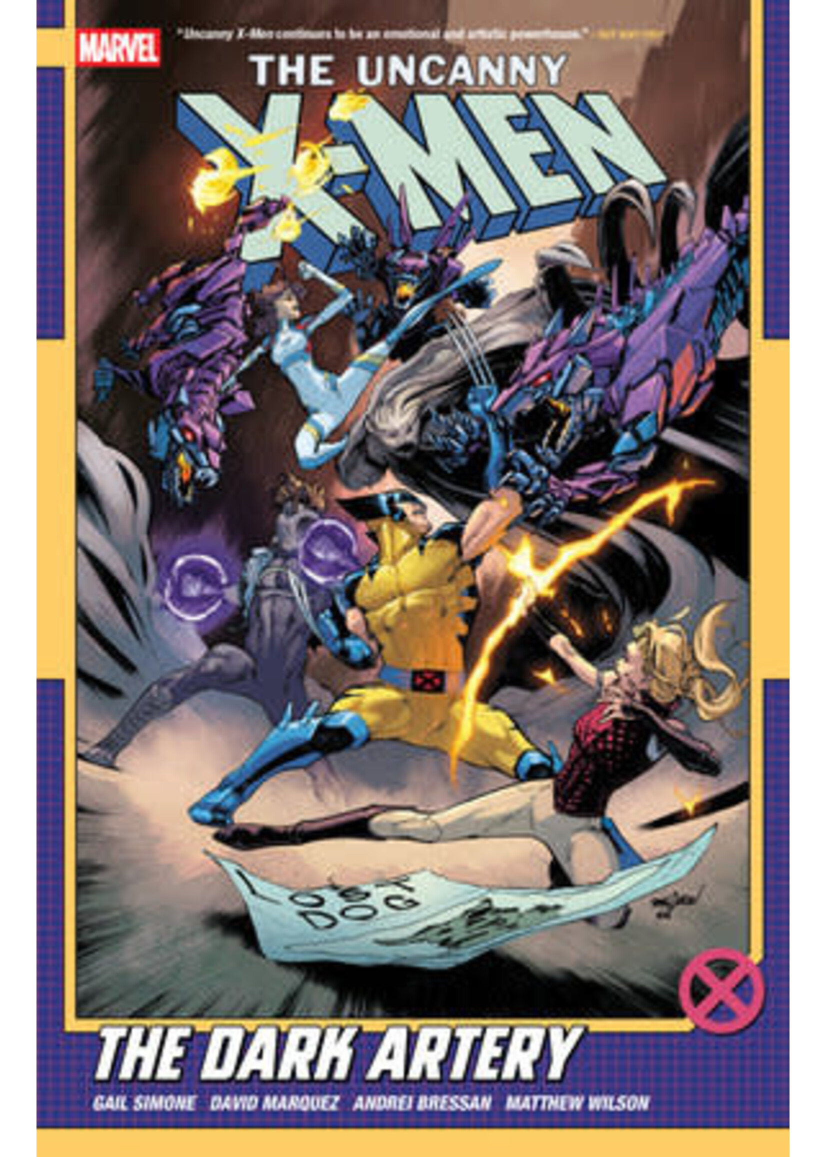 MARVEL COMICS UNCANNY X-MEN BY GAIL SIMONE TP VOL 02 THE DARK ATERY