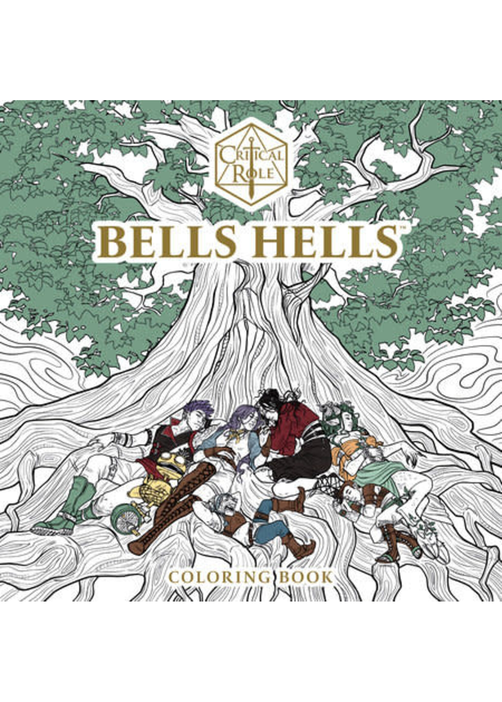 DARK HORSE CRITICAL ROLE BELLS HELLS COLORING BOOK