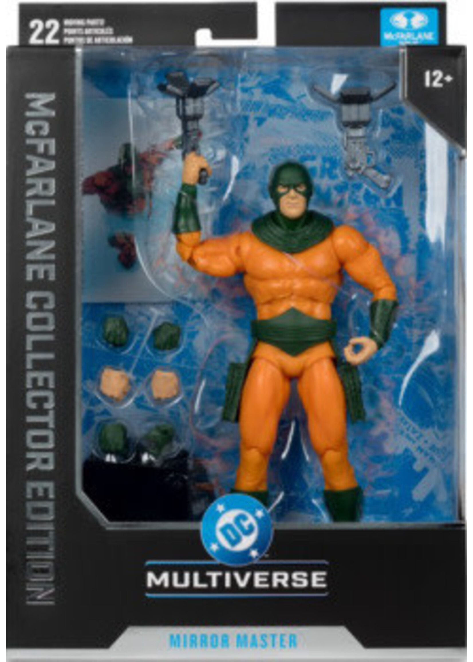DC MCFARLANE COLLECTOR EDITION 7" WV12 - #44 MIRROR MASTER