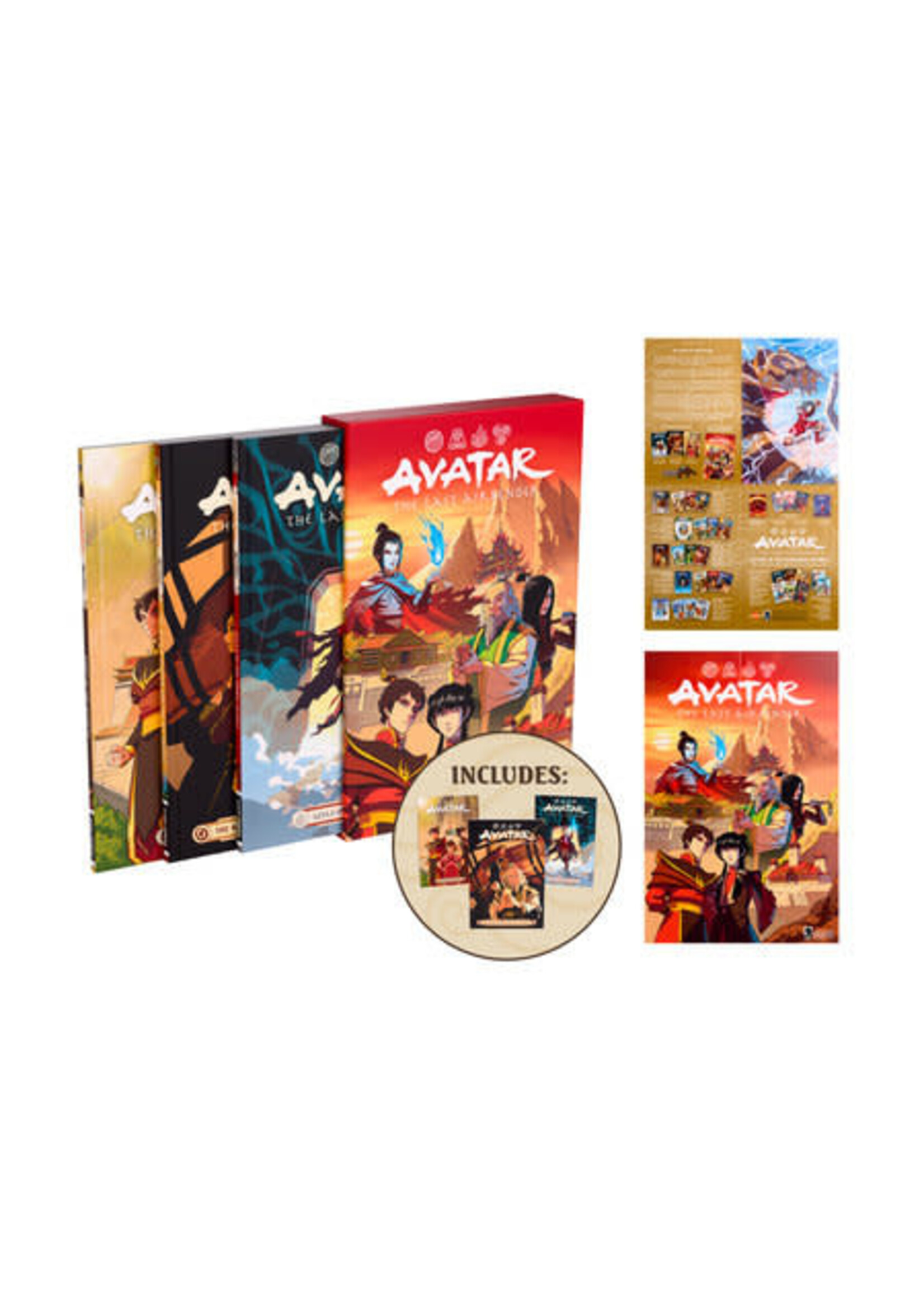 DARK HORSE AVATAR THE LAST AIRBENDER FIRE AND FAMILY TREASURY BOXED SET