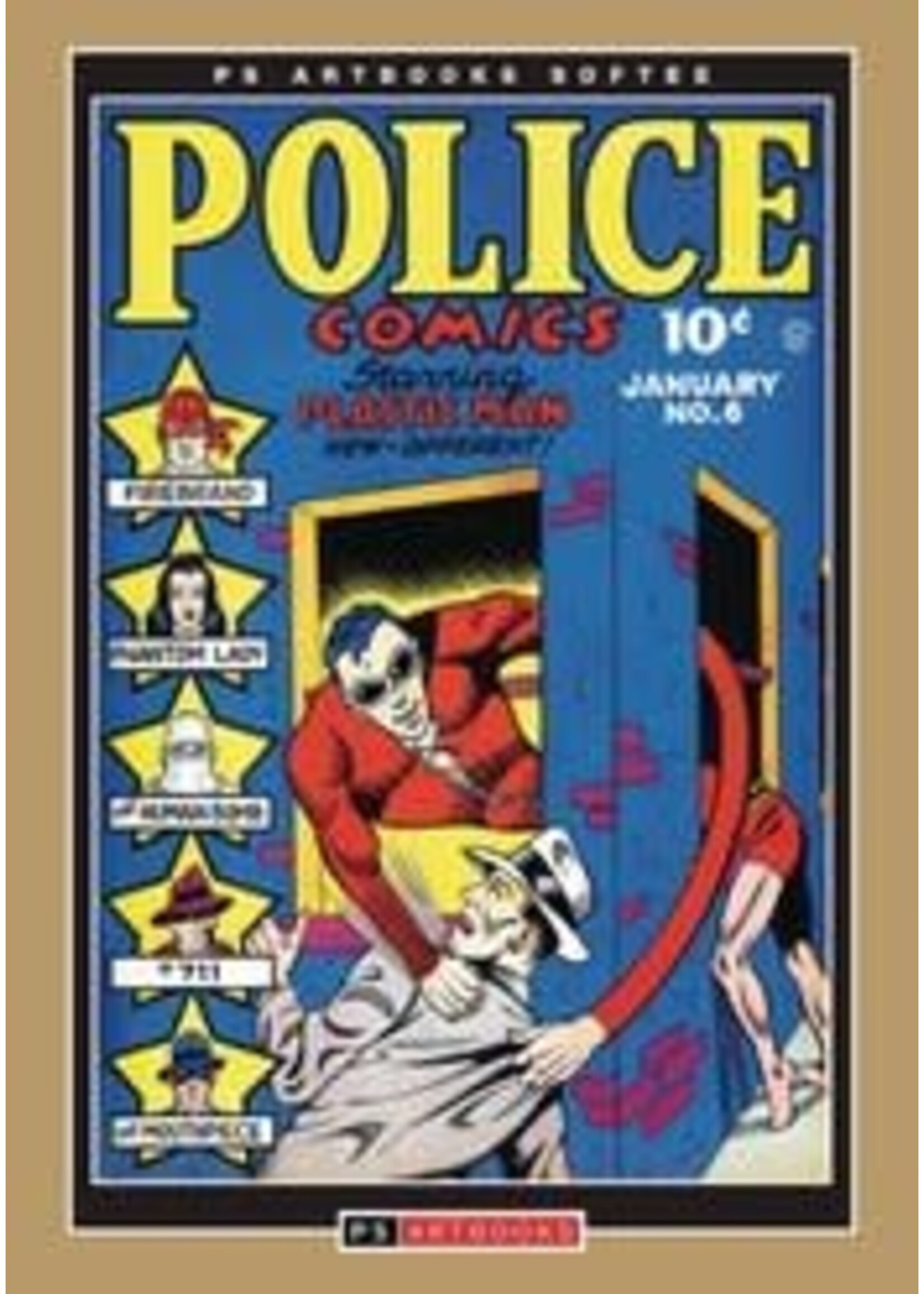 PS ARTBOOKS PS ARTBOOKS POLICE COMICS SOFTEE VOL 02