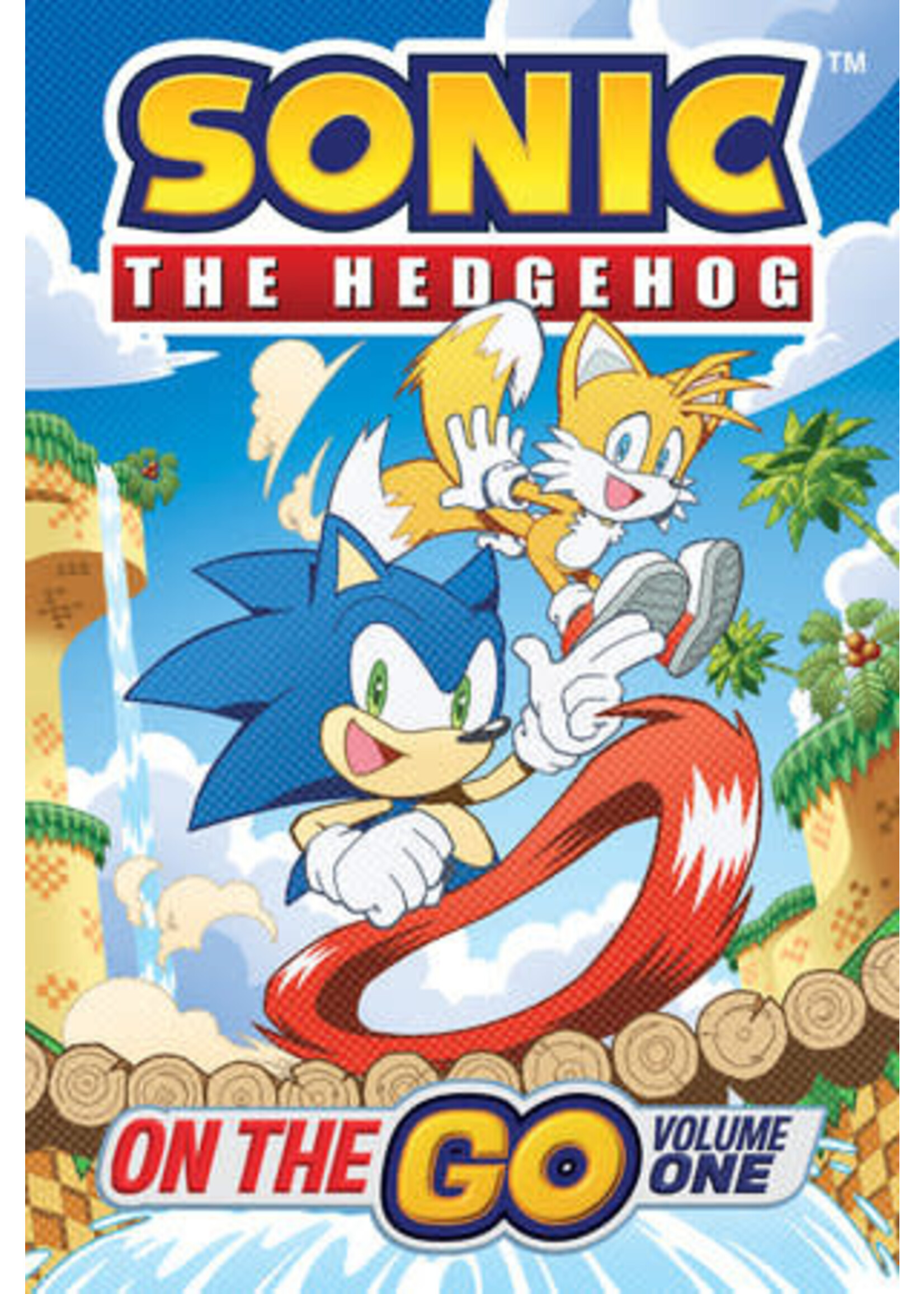 IDW PUBLISHING SONIC THE HEDGEHOG ON THE GO VOL 01