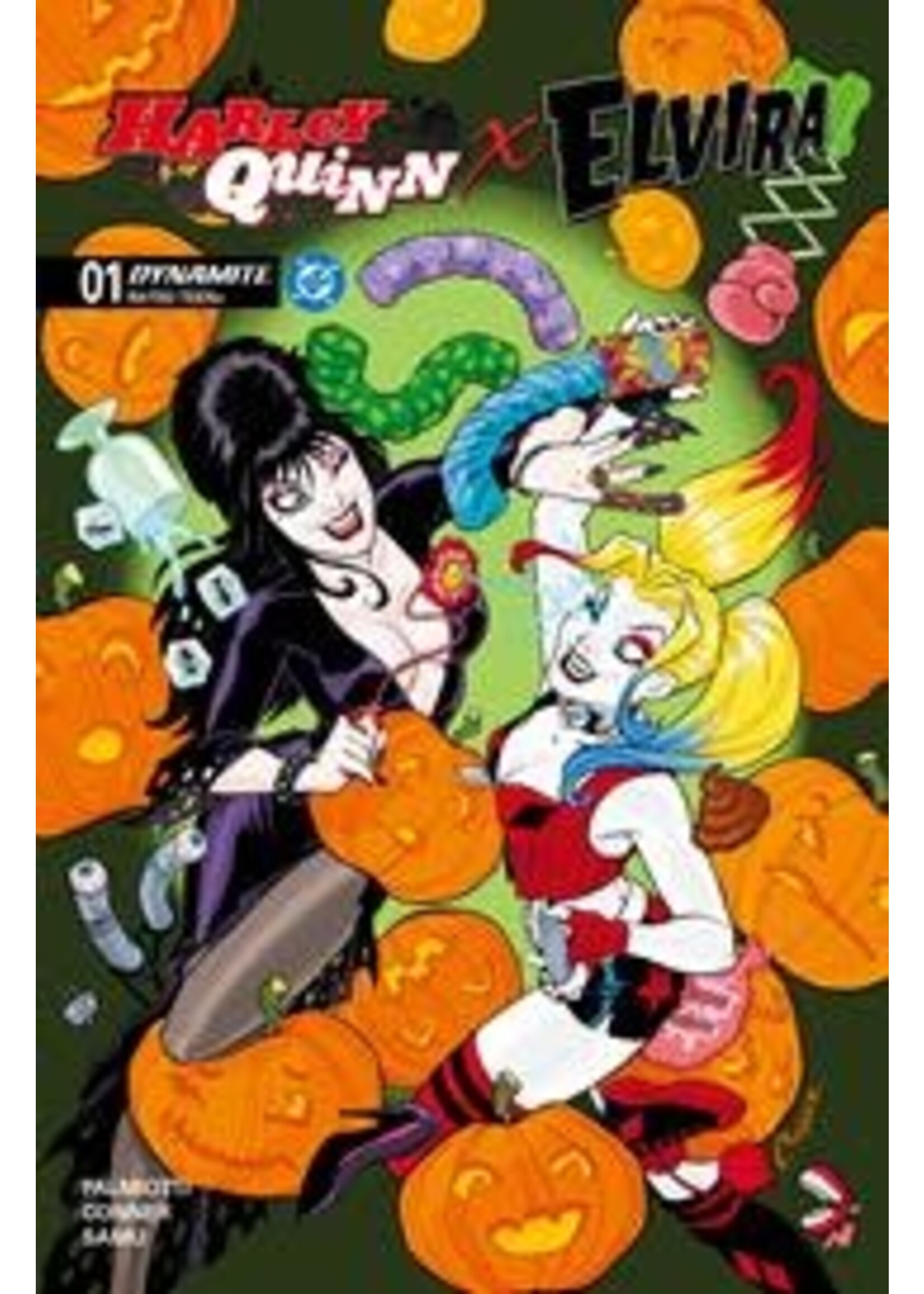 DYNAMITE HARLEY QUINN X ELVIRA (2025) #1 CVR A CONNER
