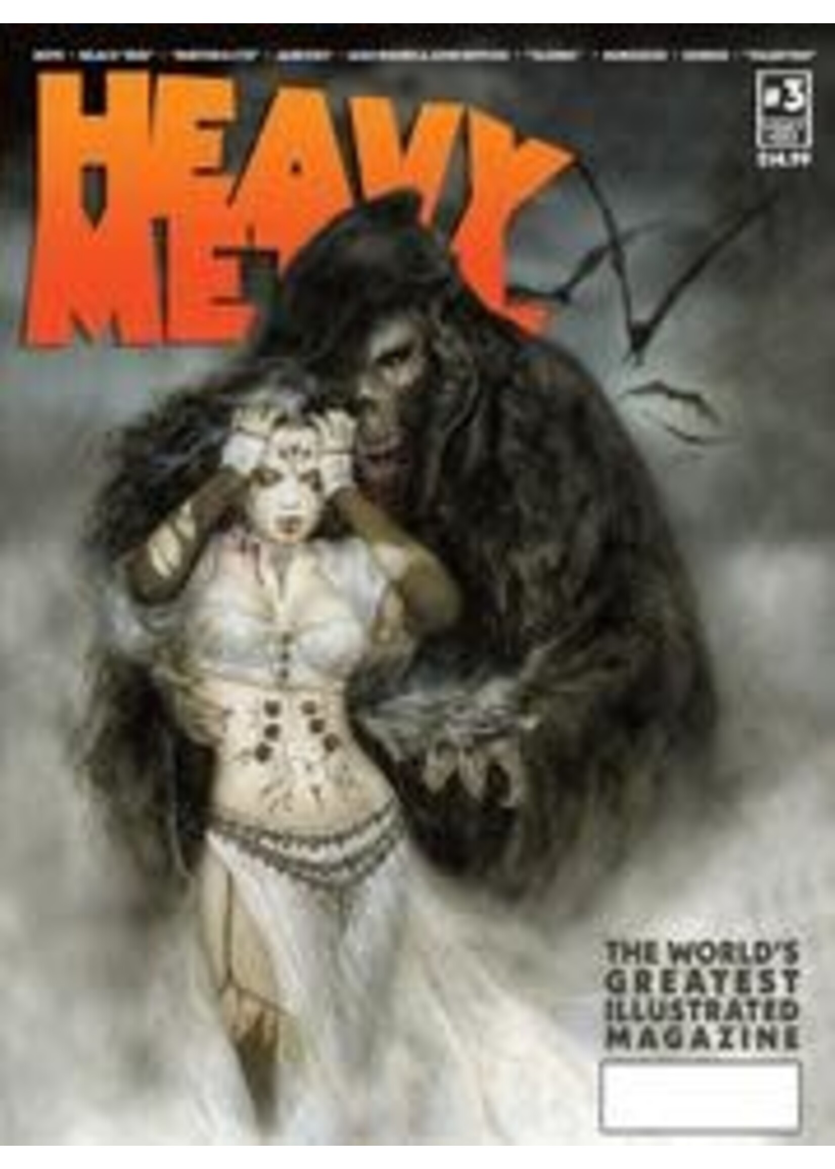MASSIVE PUBLISHING HEAVY METAL MAGAZINE (2025) #3 CVR A ROYO
