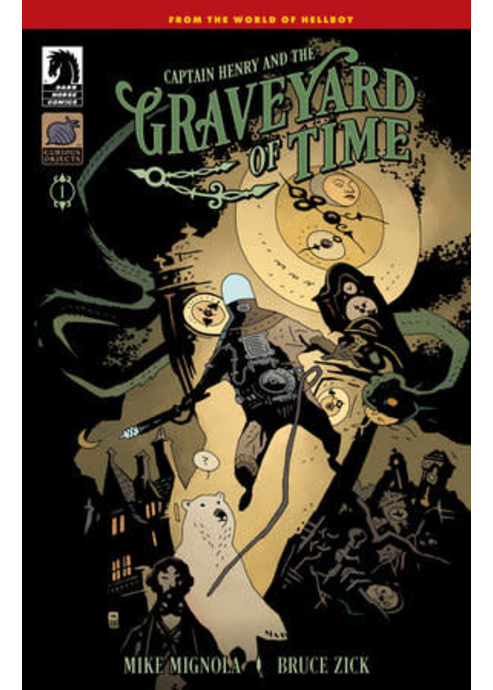 DARK HORSE CAPTAIN HENRY AND THE GRAVEYARD OF TIME #1 CVR B