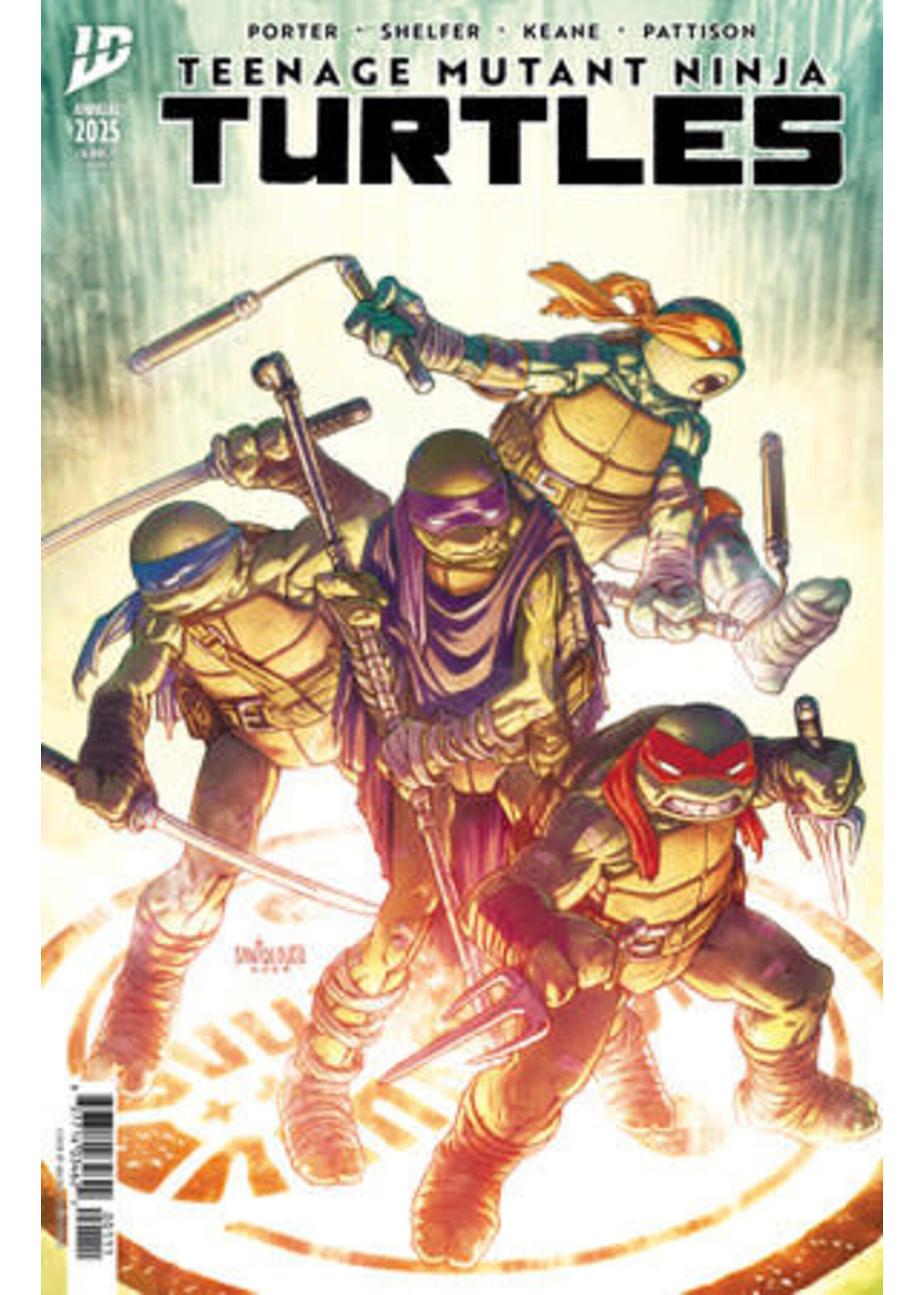 IDW PUBLISHING TEENAGE MUTANT NINJA TURTLES ANNUAL 2025 CVR A