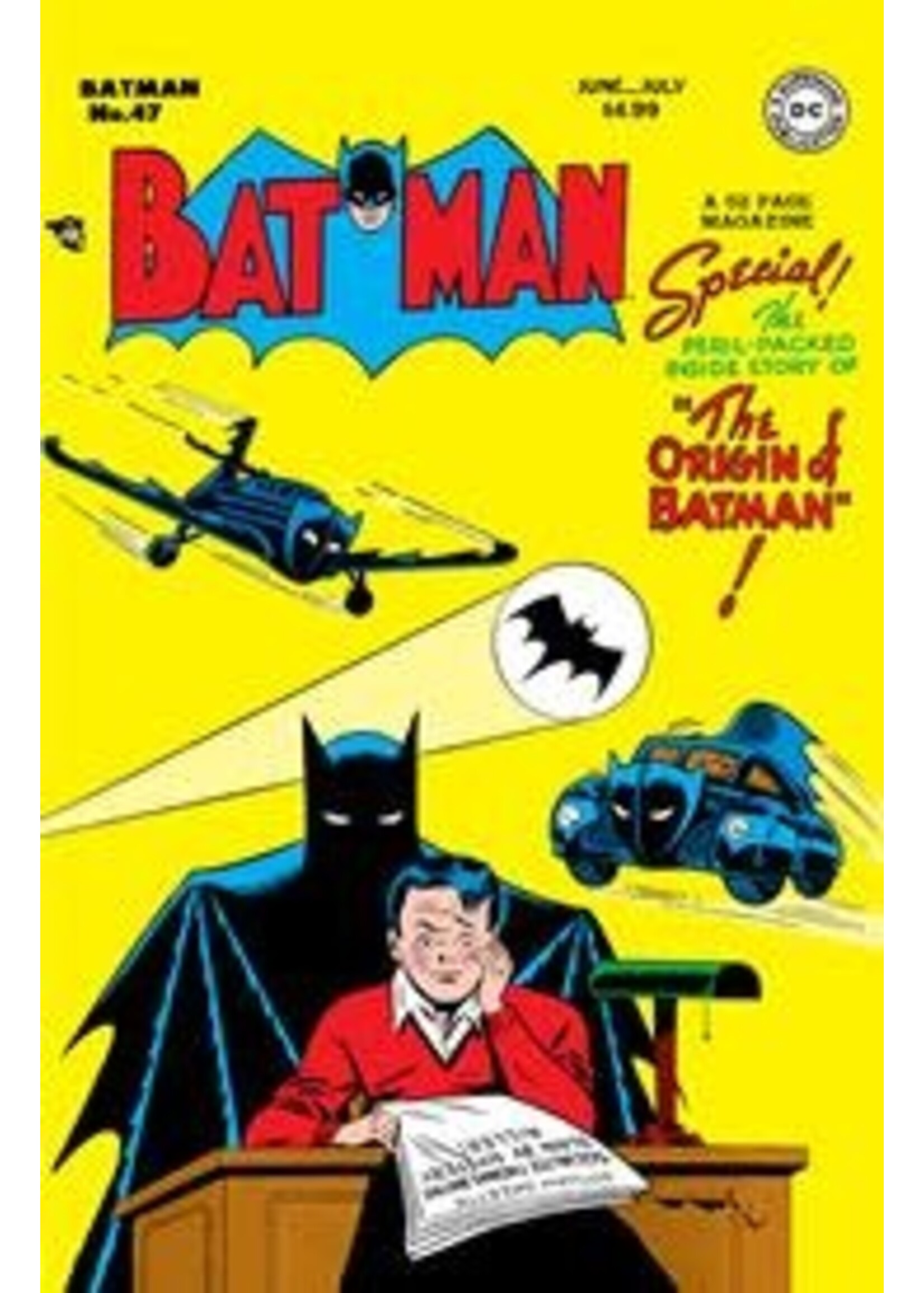 DC COMICS BATMAN #47 FACSIMILE EDITION