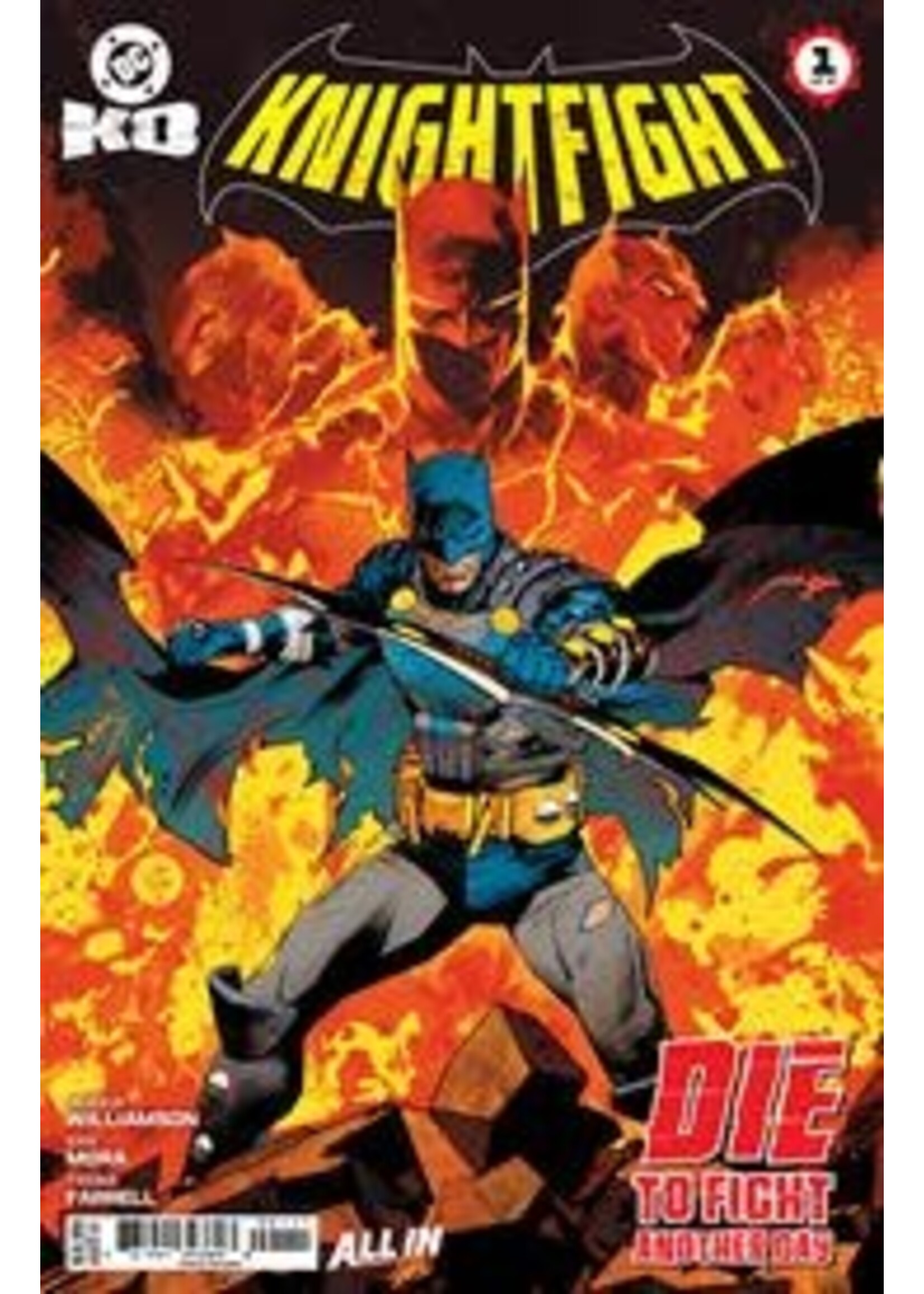 DC COMICS DC K.O. KNIGHTFIGHT #1 (OF 4) CVR A MORA