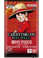 ONE PIECE CG OP-13 CARRYING ON HIS WILL BOOSTER