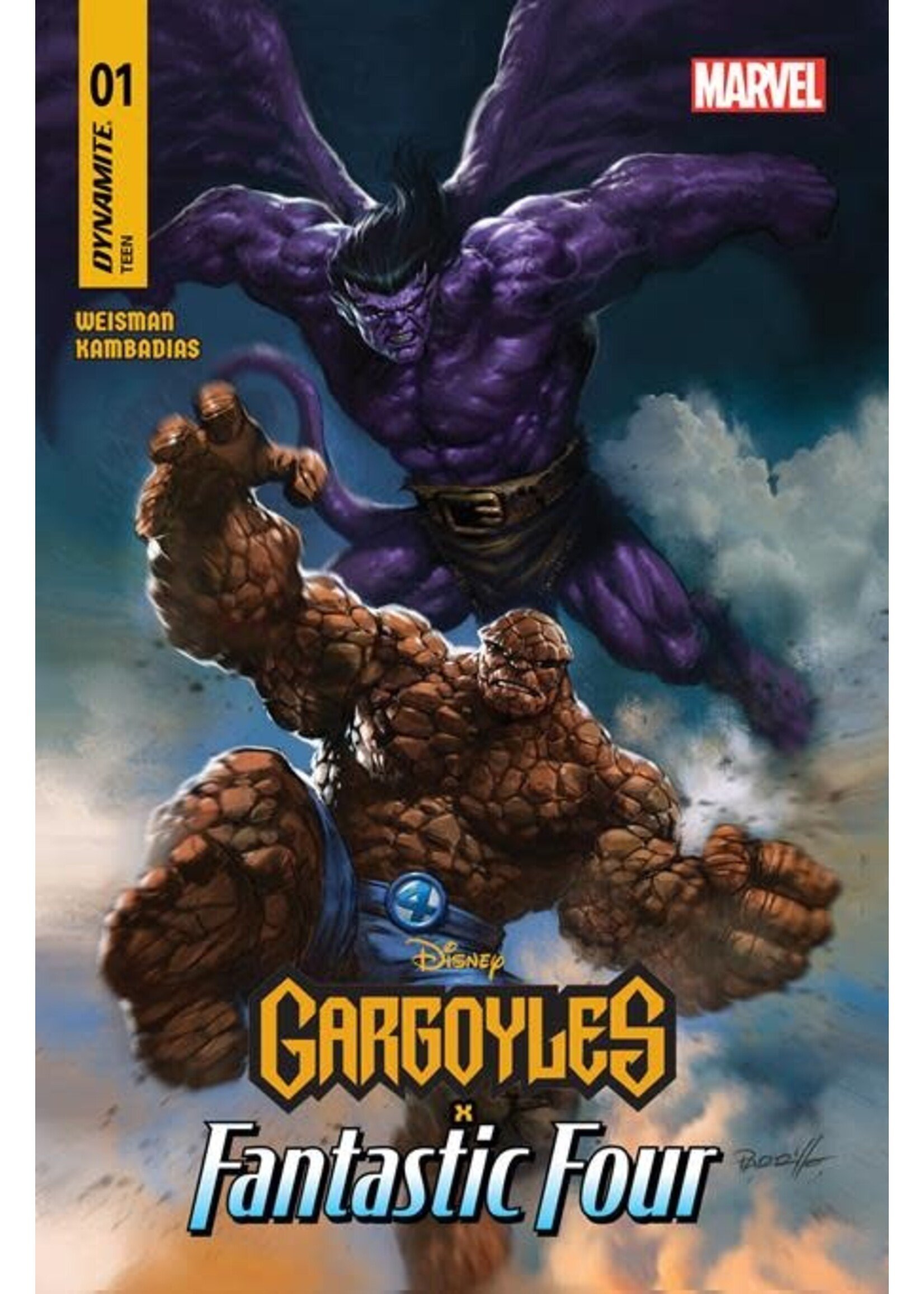 DYNAMITE GARGOYLES X FANTASTIC FOUR (2025) #1 CVR A PARRILLO